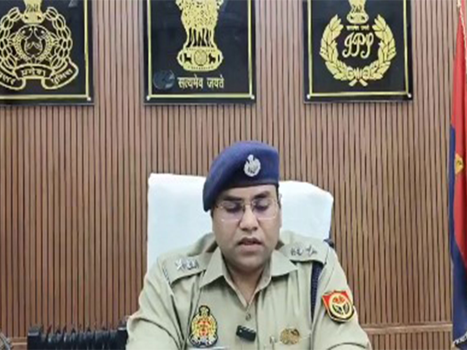 Gangan Nagar DCP Kuldeep Gunawat (Photo/UttarPradeshPolice)