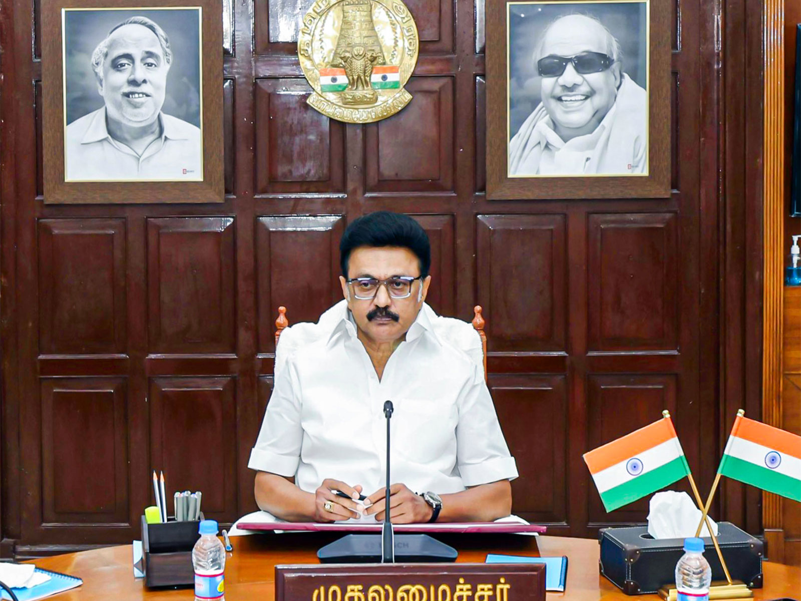 Tamil Nadu Chief Minister MK Stalin  (File photo/ANI)