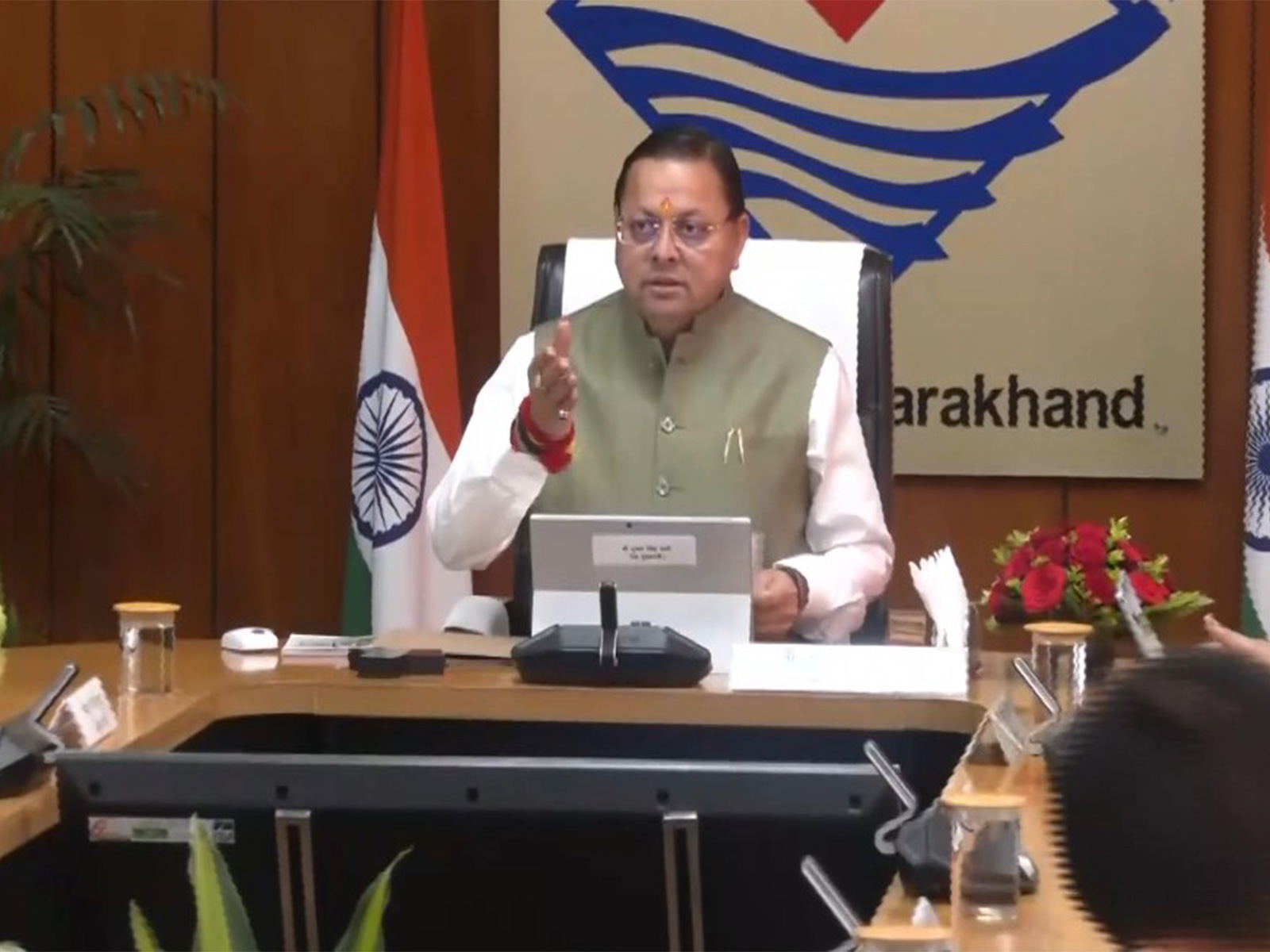 Uttarakhand Chief Minister Pushkar Singh DhamI (Photo/ANI)