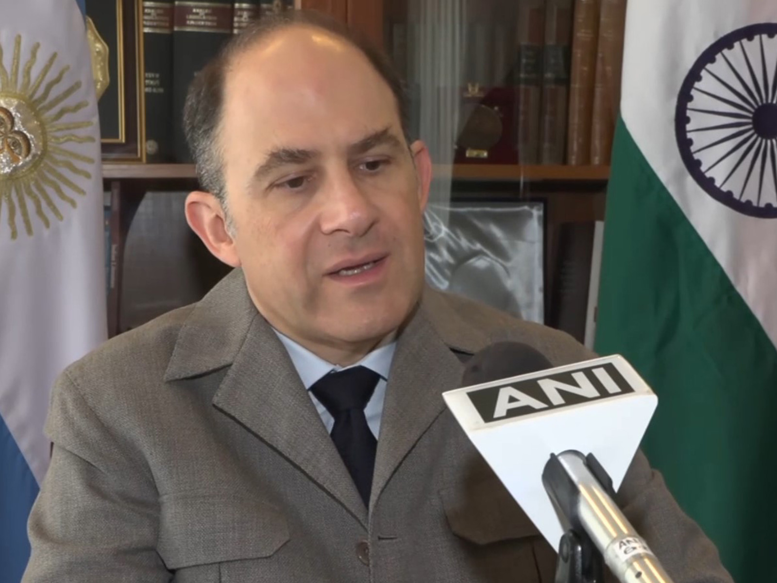  Argentina's Ambassador to India Mariano A. Caucino  (Photo/ANI)