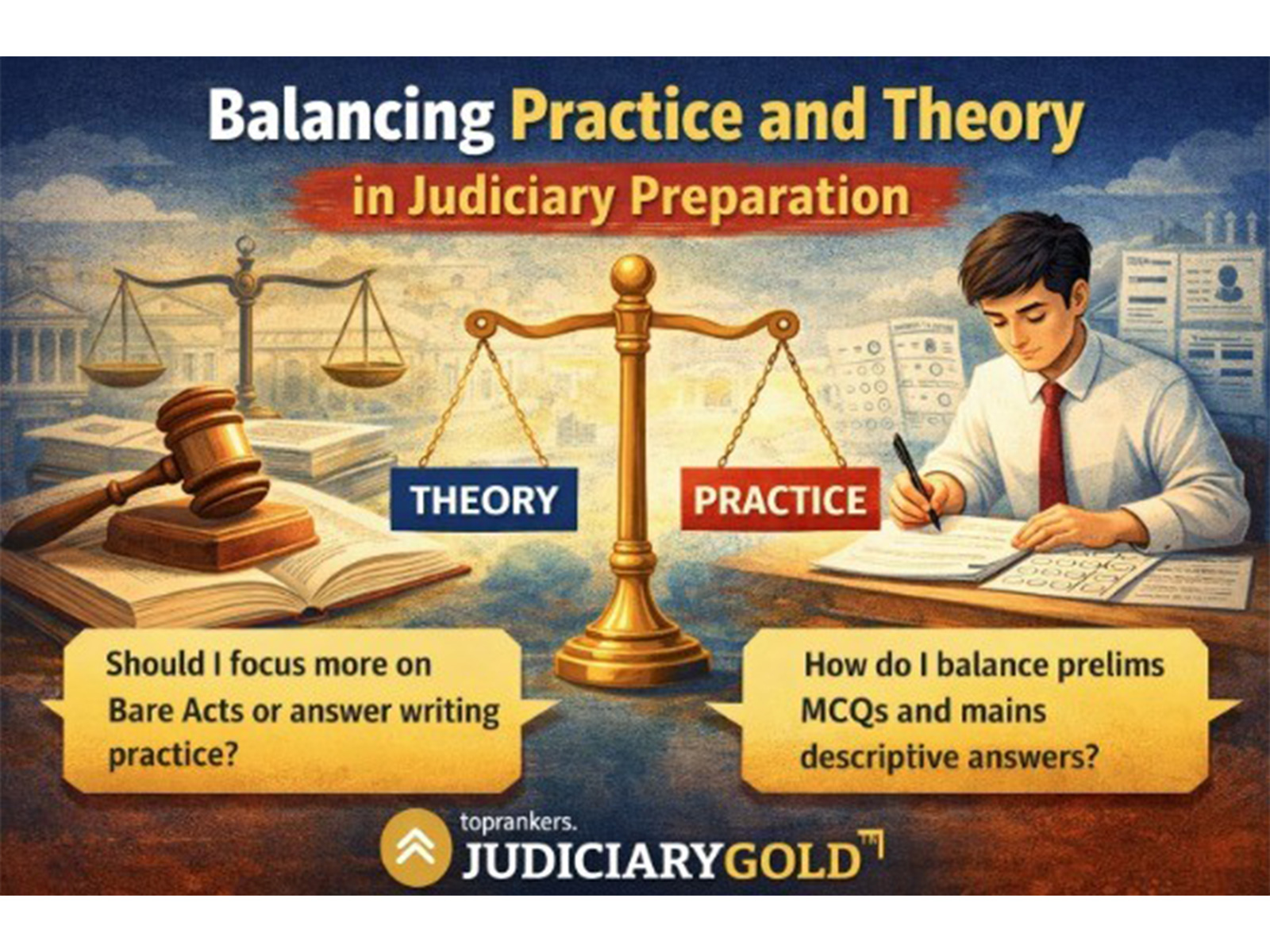 Balancing Practice and Theory in Judiciary Preparation: Judiciary Gold's Insights