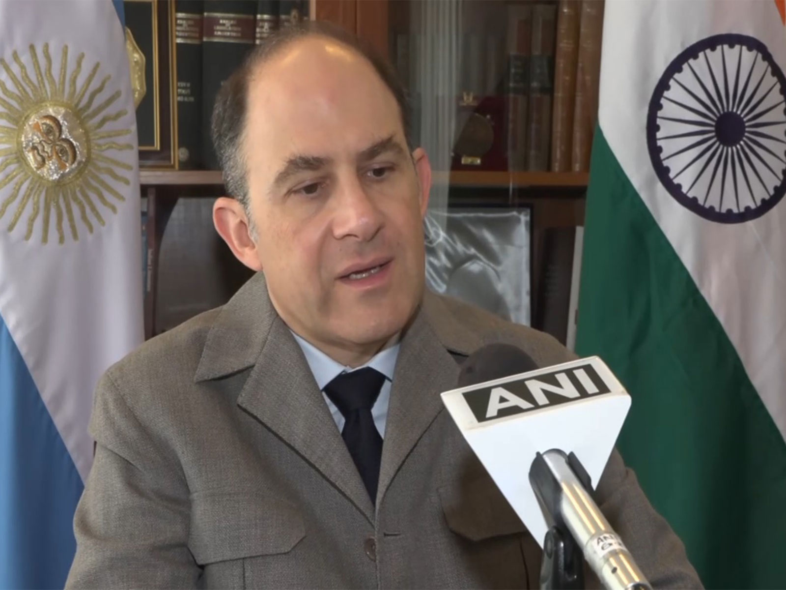  Argentina's Ambassador to India Mariano A. Caucino  (Photo/ANI)
