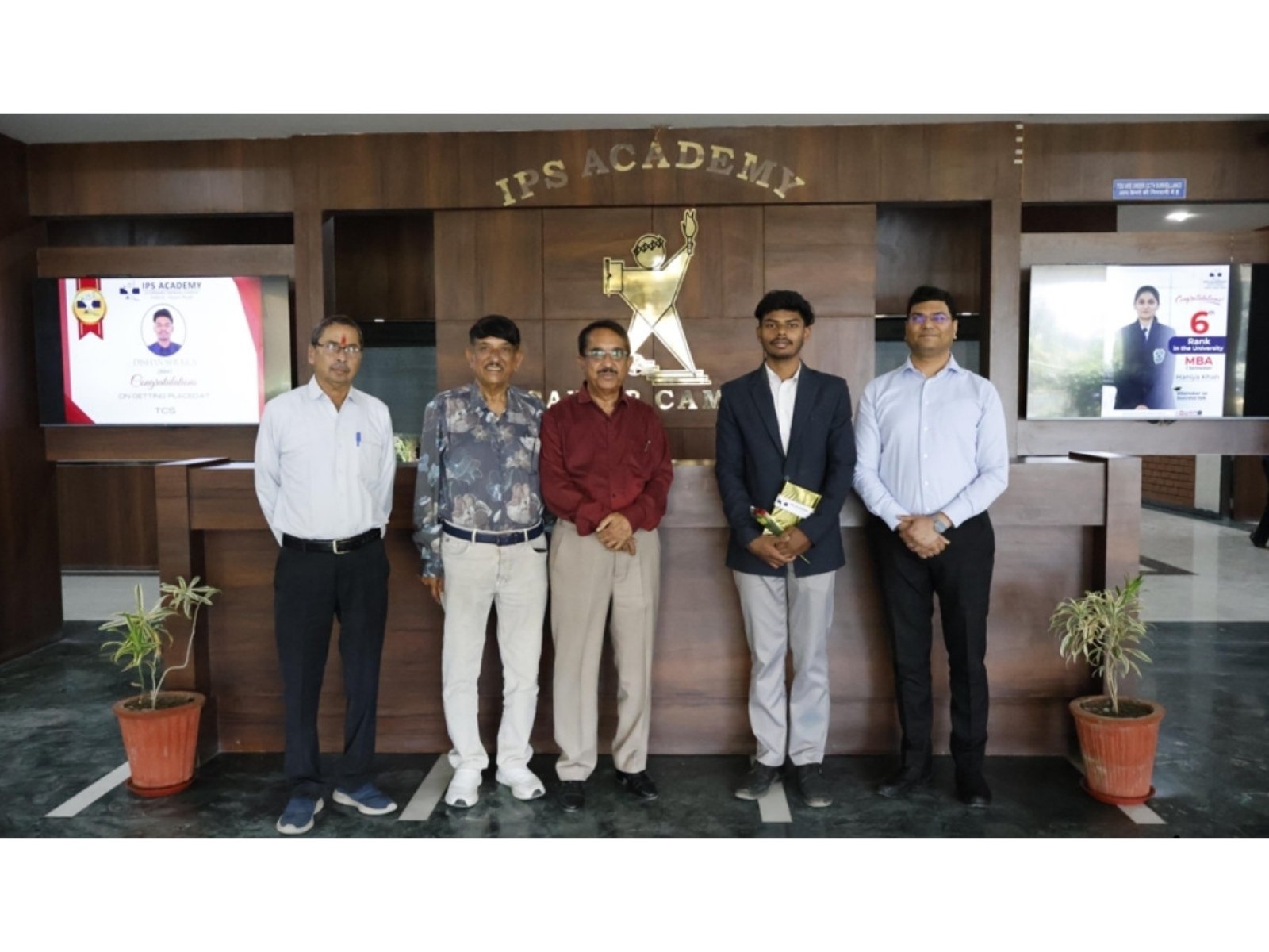 IPS Academy BBA Student Lands TCS Job, Spotlight on Robust Campus Placements with 550+ Top Firms