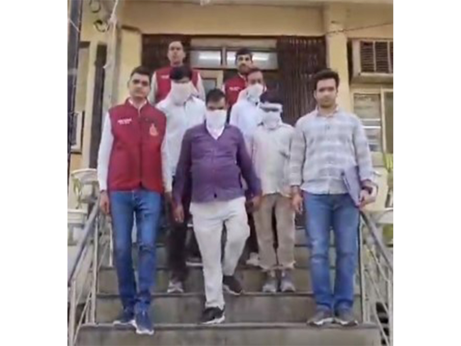 Police arrest four in illegal LPG racket (Photo/ANI)