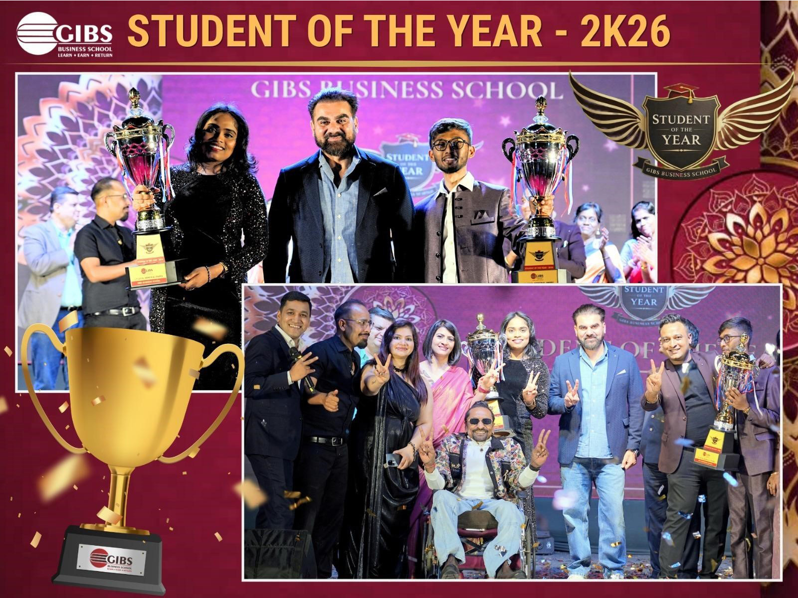 GIBS Business School, Bangalore Celebrates "Student of the Year 2026" with Grand Gala Featuring Actor Arbaaz Khan