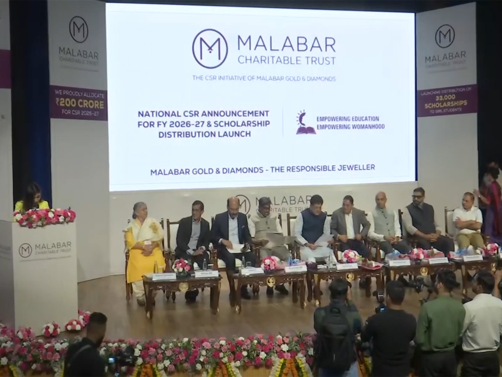 Malabar Gold & Diamonds launches National CSR Plan 2026-27 (Photo/ANI)