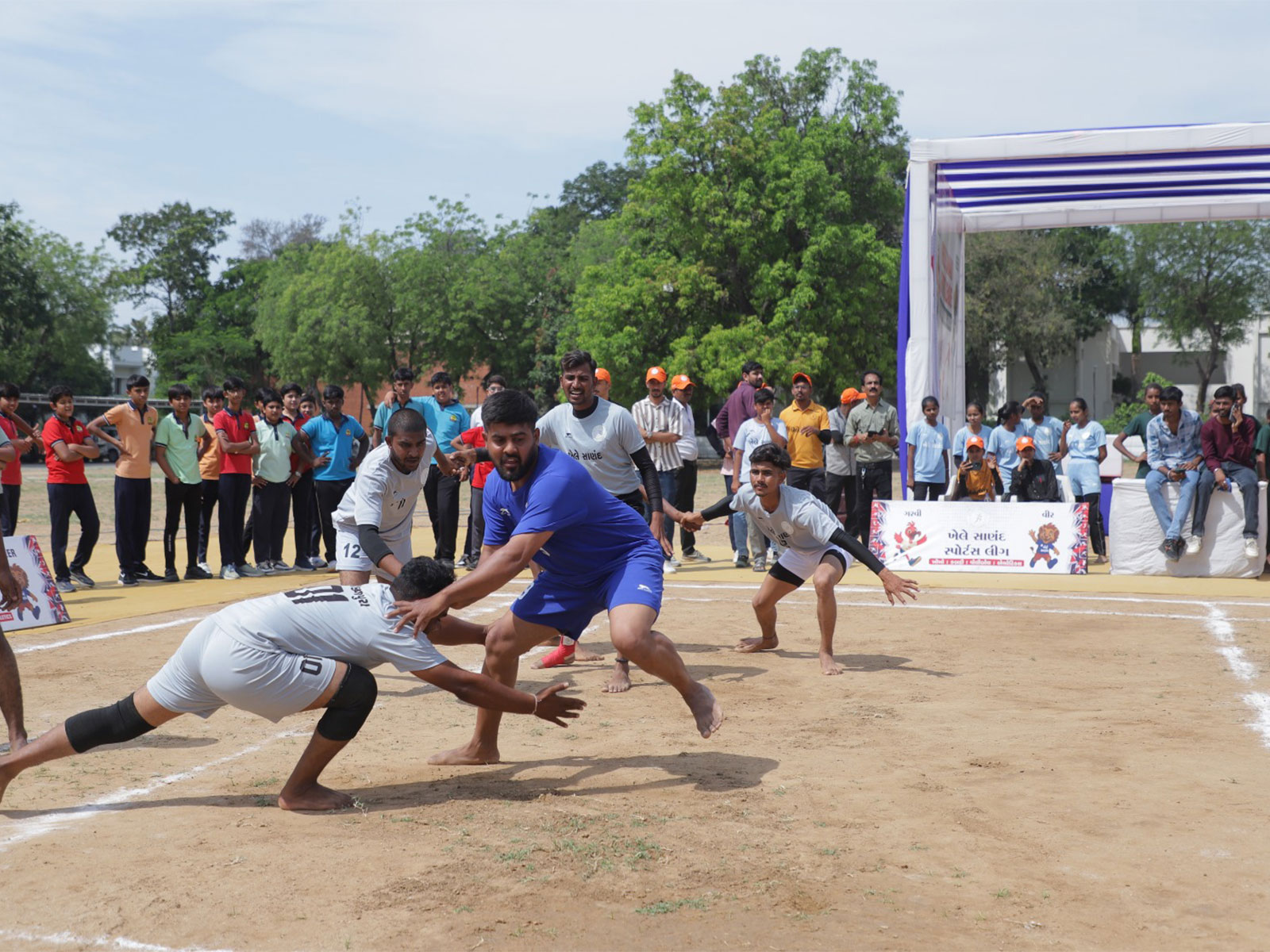 Kabaddi players in action at Khele Sanand (Photo: Khele Sanand)