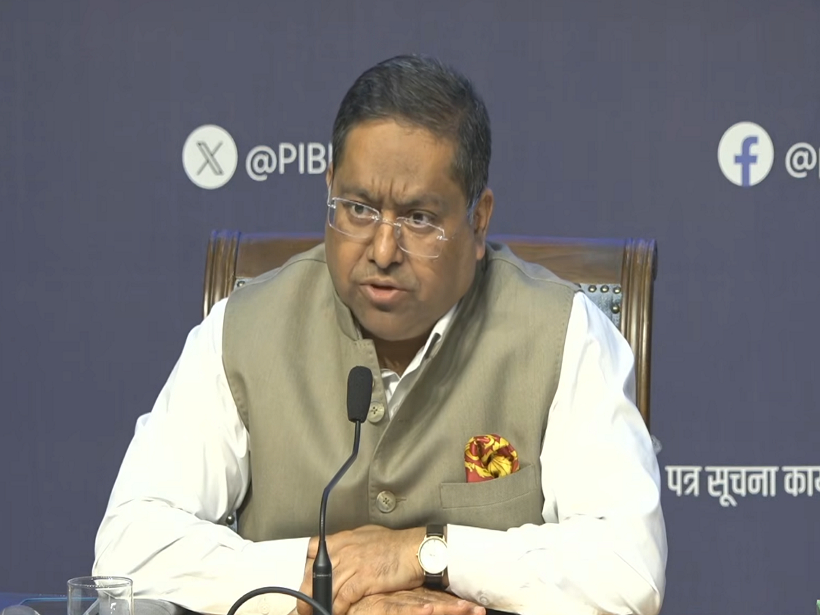 MEA Spokesperson Randhir Jaiswal (File Photo/Youtube/PIBIndia)