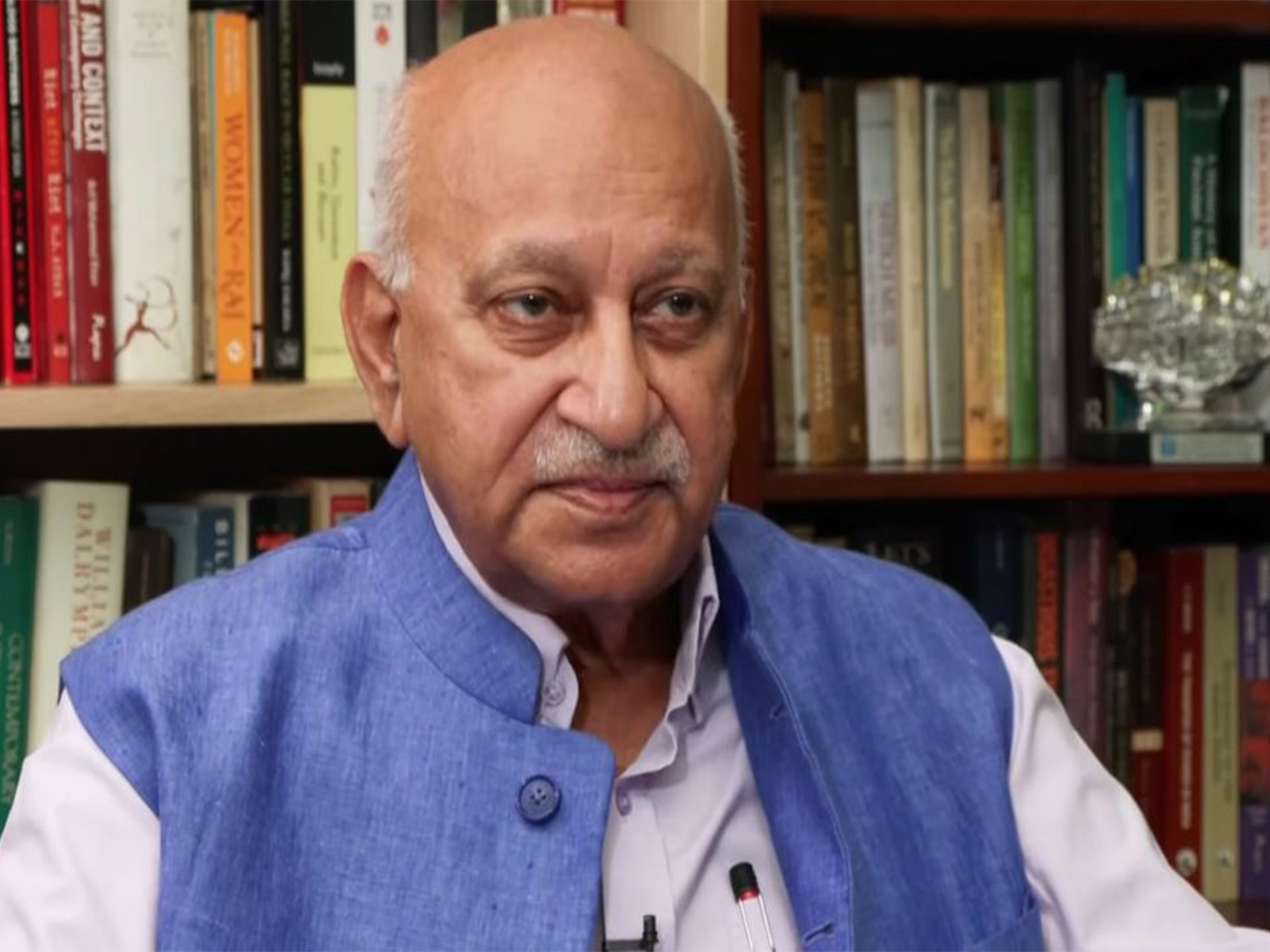 Former MoS for External Affairs MJ Akbar (Photo/ANI)