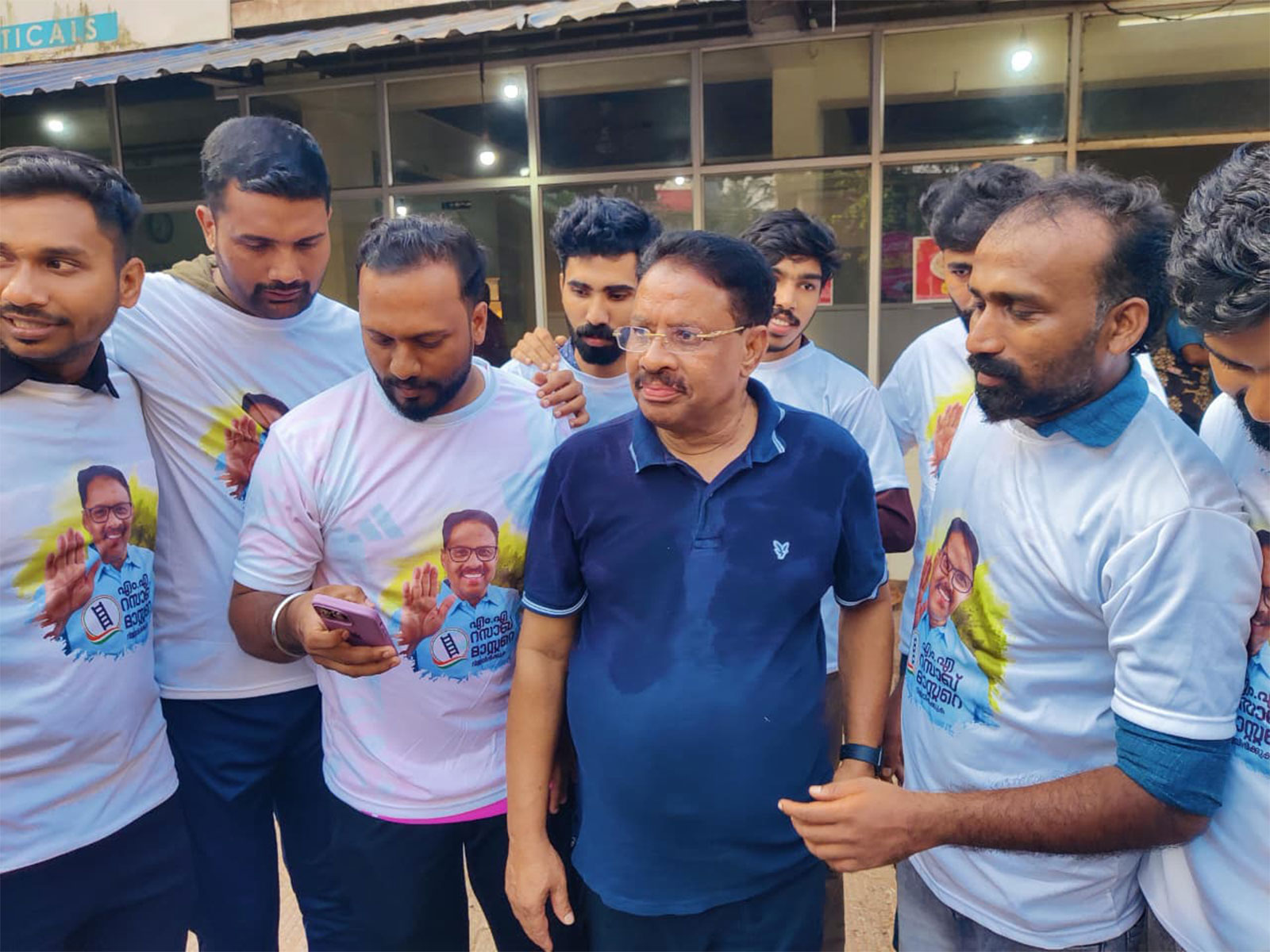 UDF's MA Razak Master launches early campaign in Kunnamangalam (Photo/ANI)