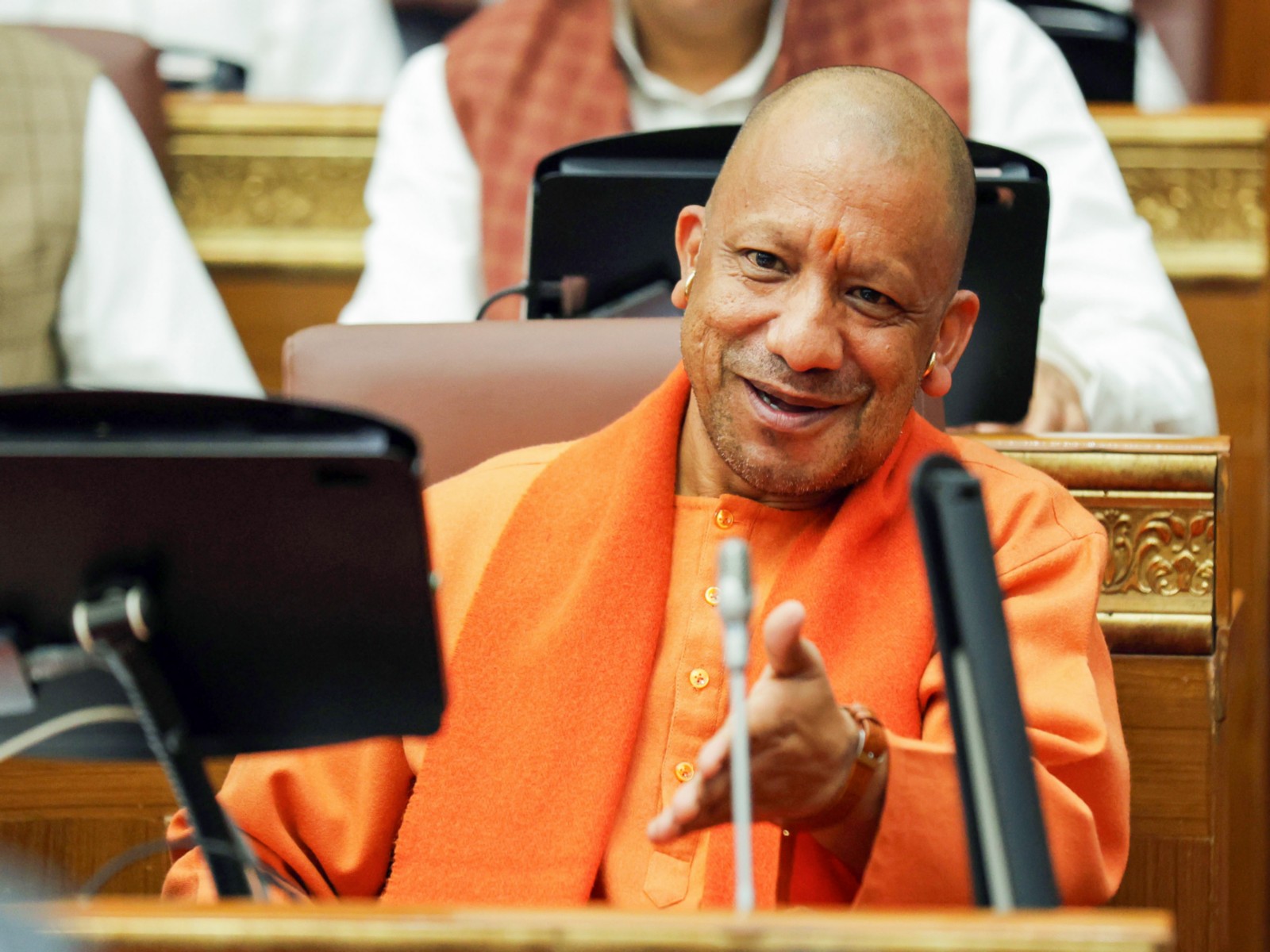 Uttar Pradesh Chief Minister Yogi Adityanath (File Photo/ANI)