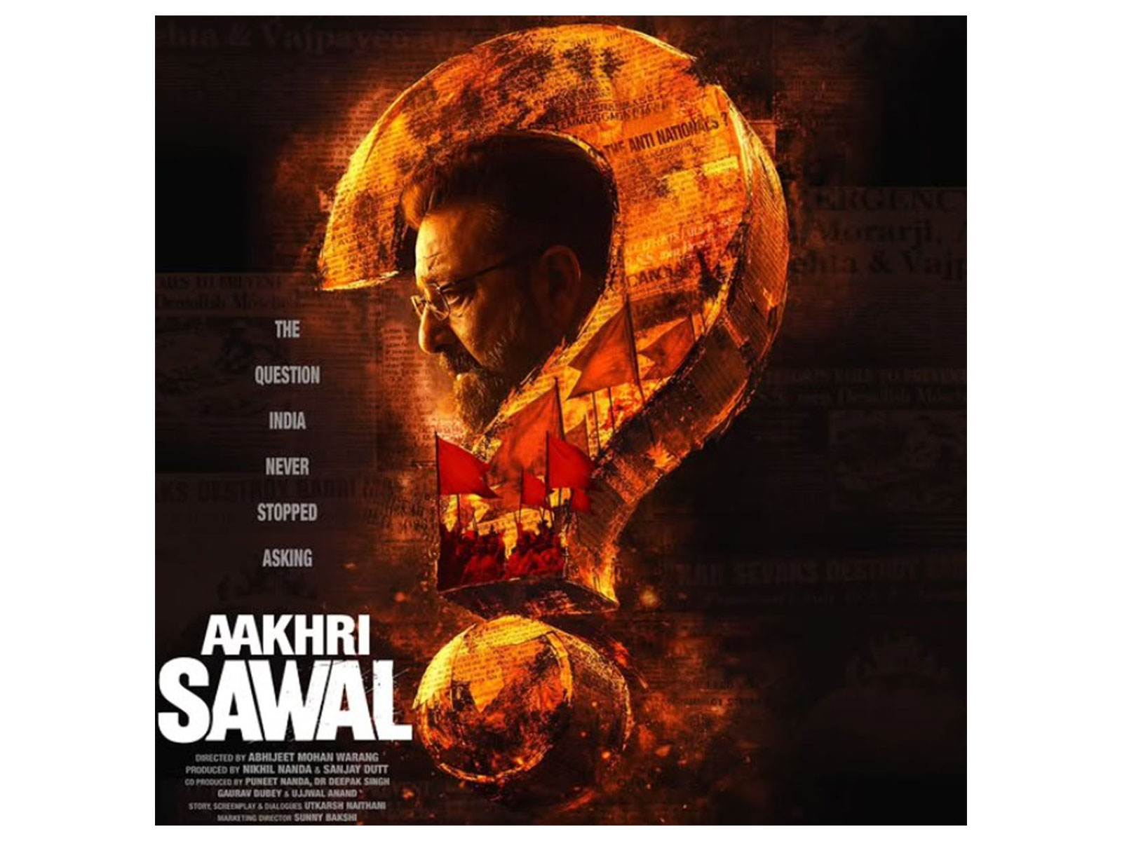 Poster from Aakhri Sawal (Photo/instagram/@duttsanjay)