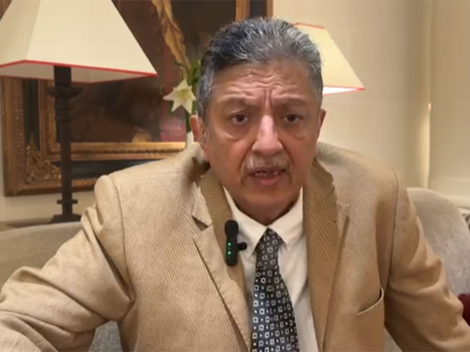 Human rights activist Arif Aajakia (Photo/ANI)