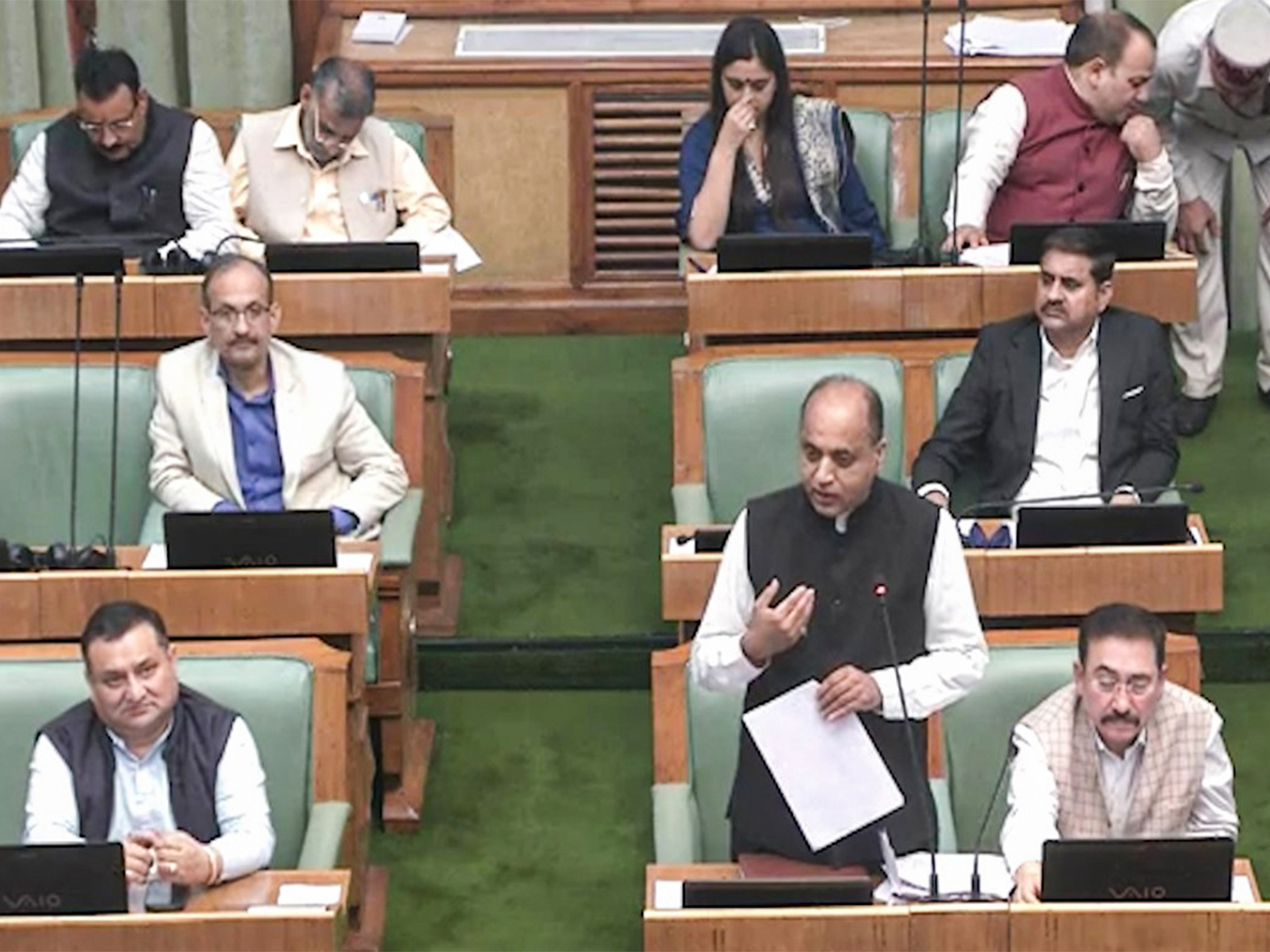 Former Chief Minister and Leader of Opposition Jai Ram Thakur (File Photo/ANI)