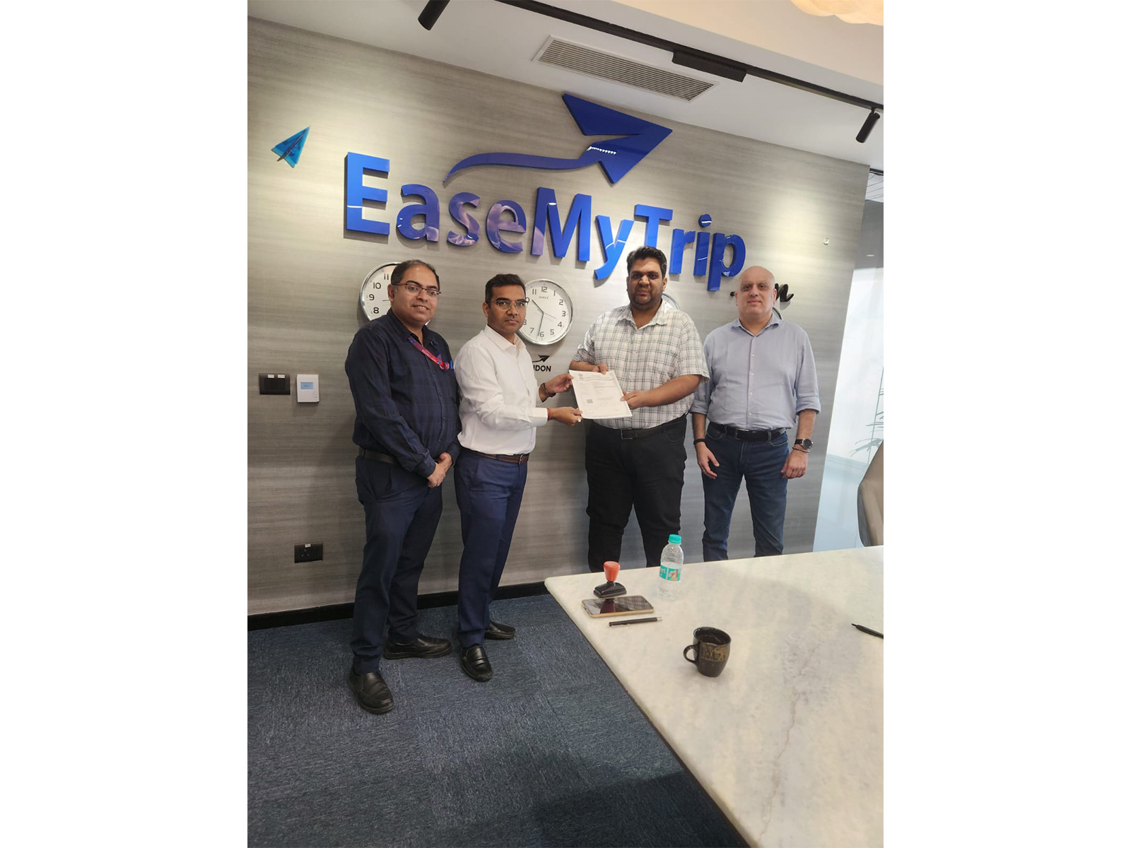 EaseMyTrip partners with  MSTC Ltd (Photo/EaseMyTrip)