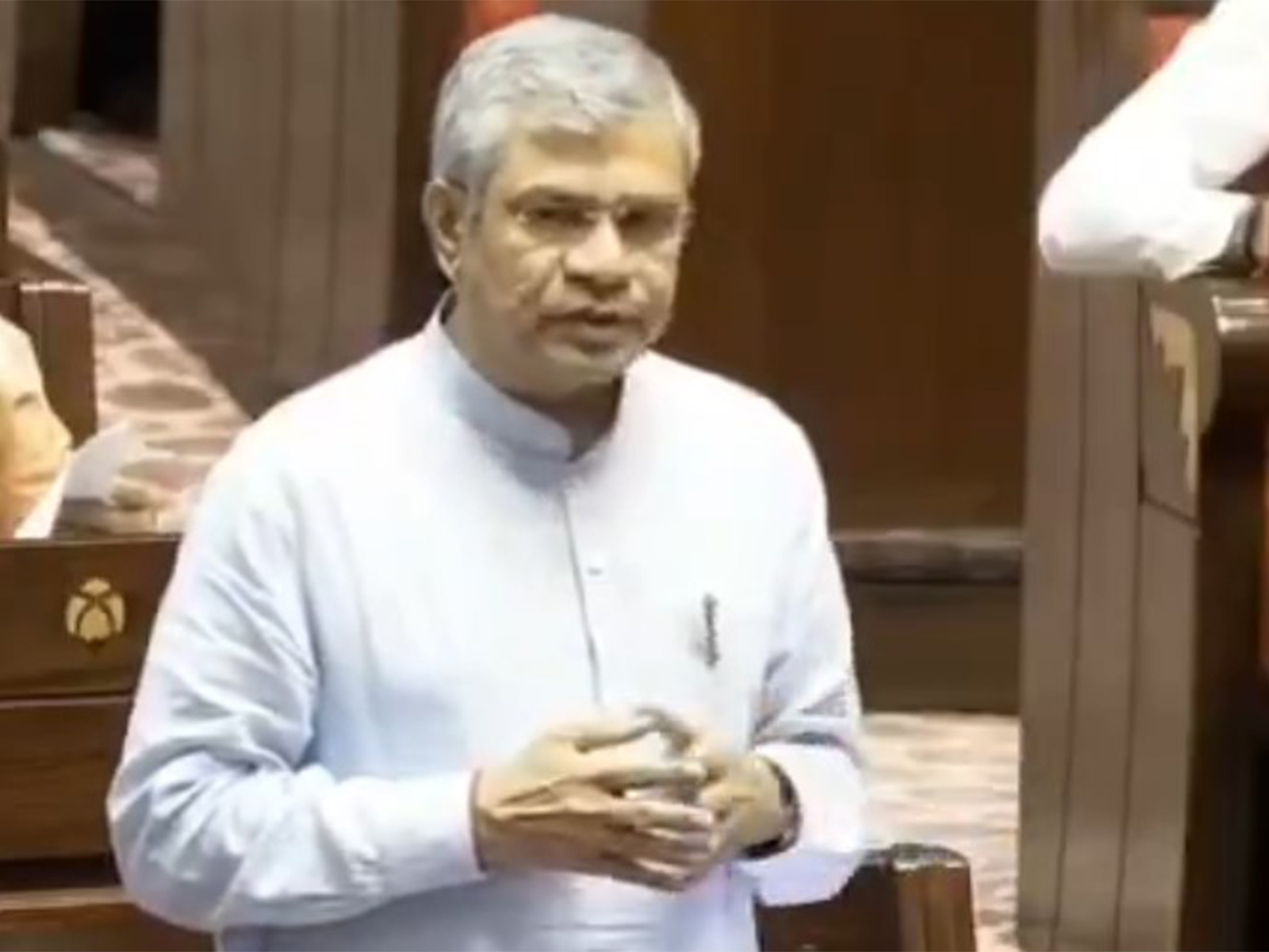 Union Minister Ashwini Vaishnaw (Photo/Sansad TV)  