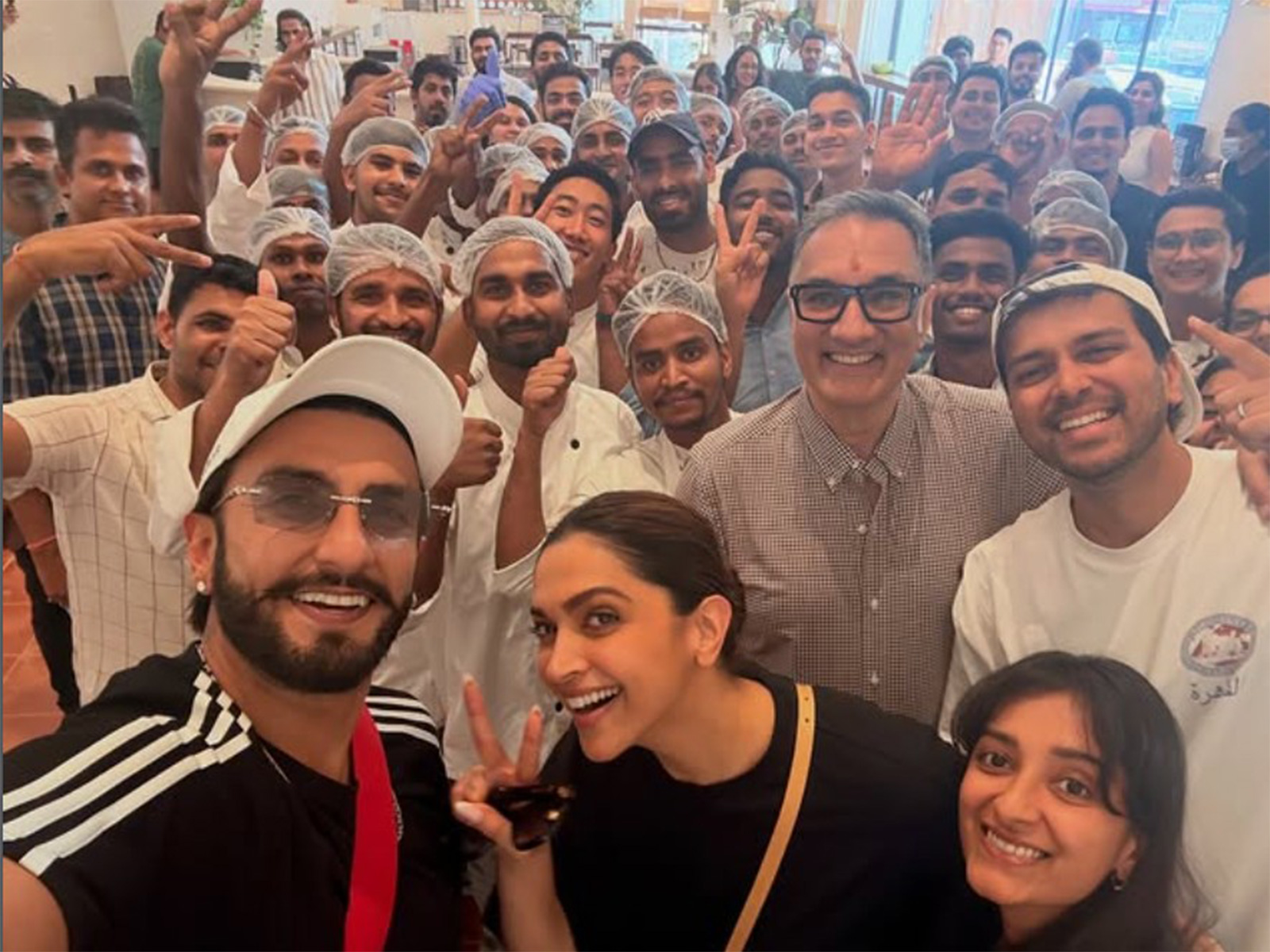 Ranveer Singh and Deepika Padukone (Photo/instagram/@benne.bombay)
