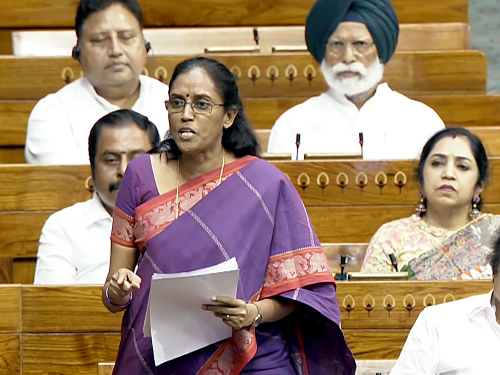 Congress MP Jothimani (File Photo/ANI)