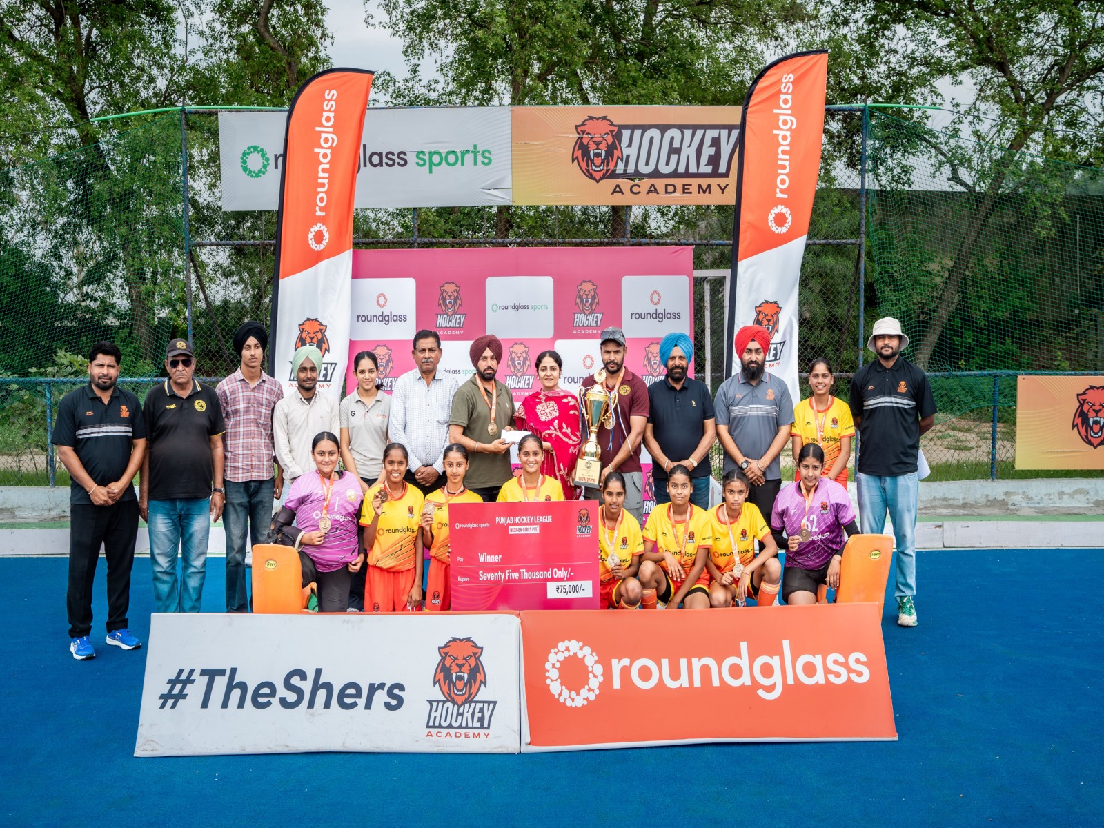 Roundglass Malerkotla win inaugural PHL. (Photo/PHL)  