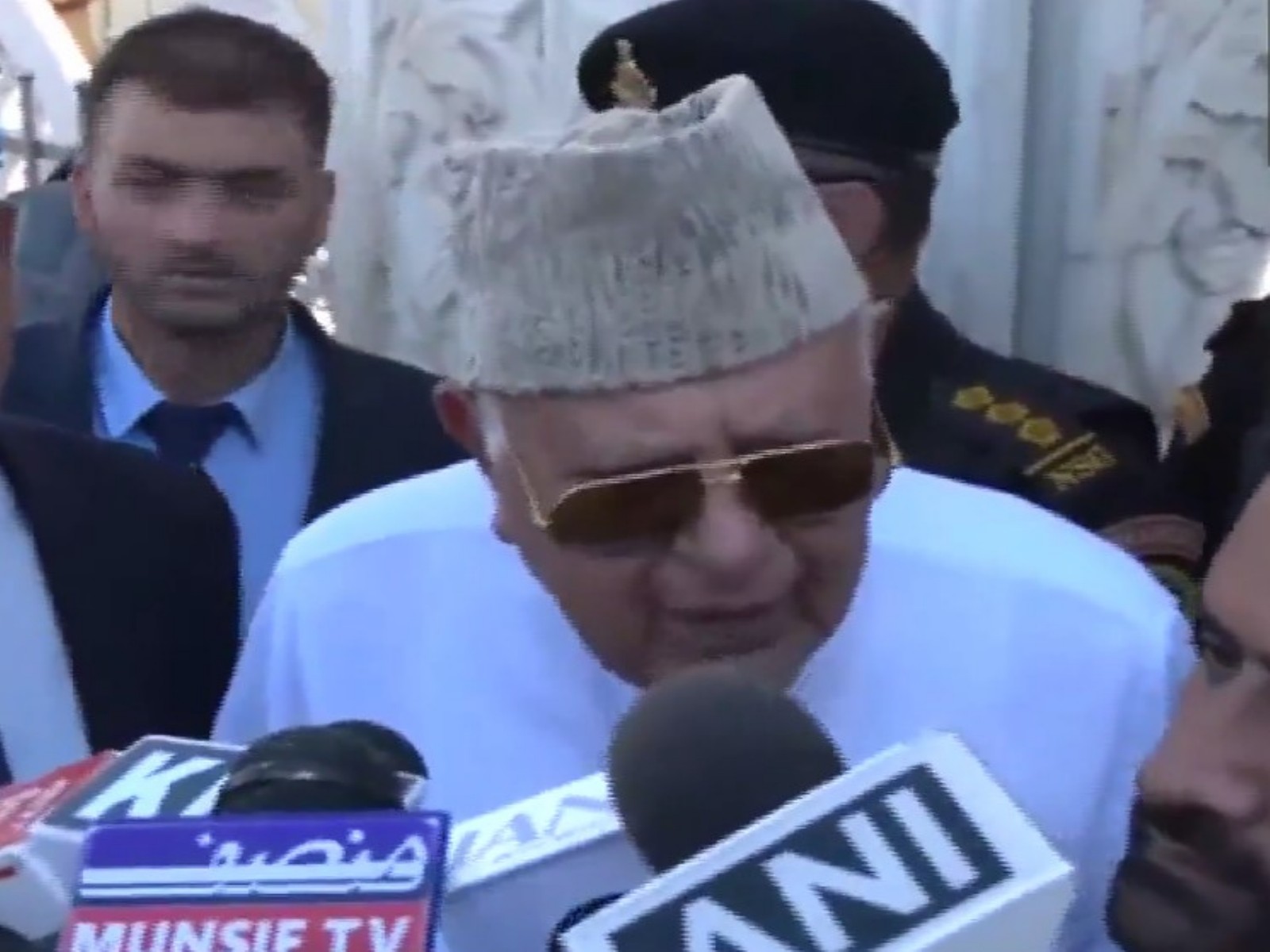 JKNC chief Farooq Abdullah (Photo/ANI)