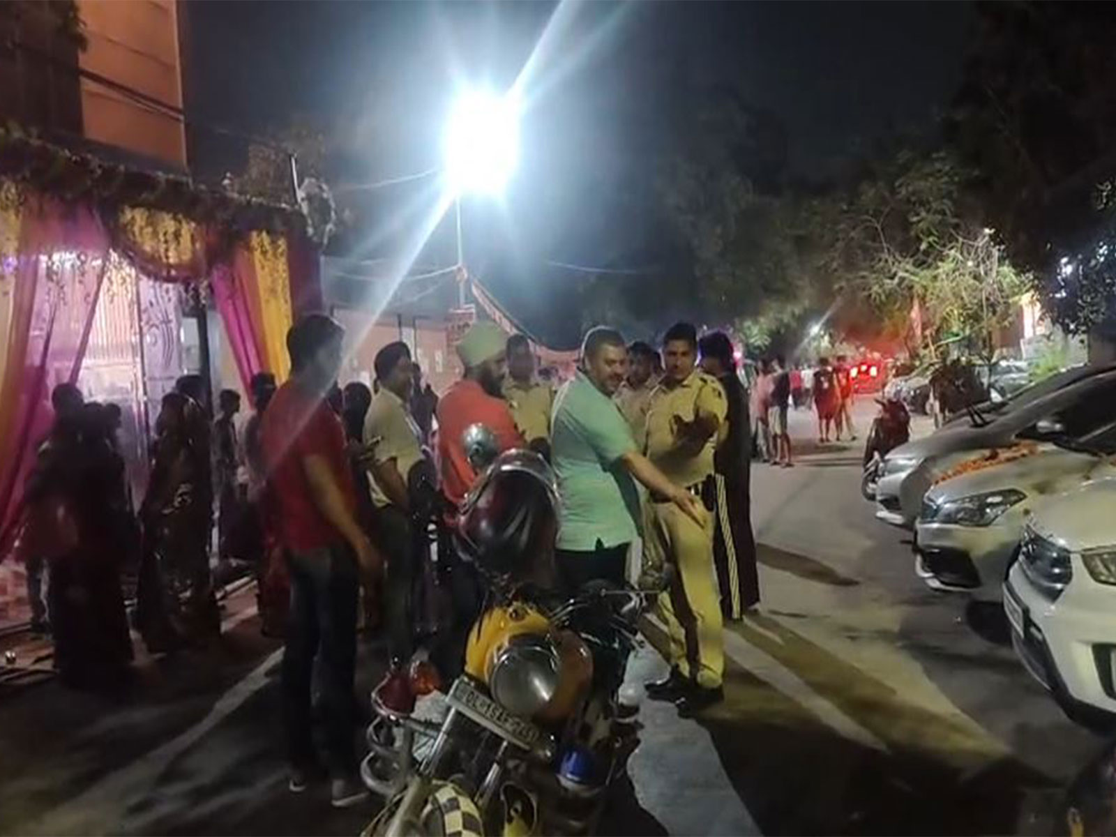 Visual from outside wedding venue (Photo/ANI)