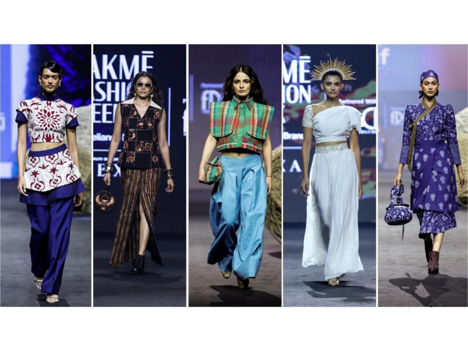 Celebrities Applaud Emerging Talent as a Star Showstopper Lights Up NIF Global 'The Runway' at Lakme Fashion Week x FDCI