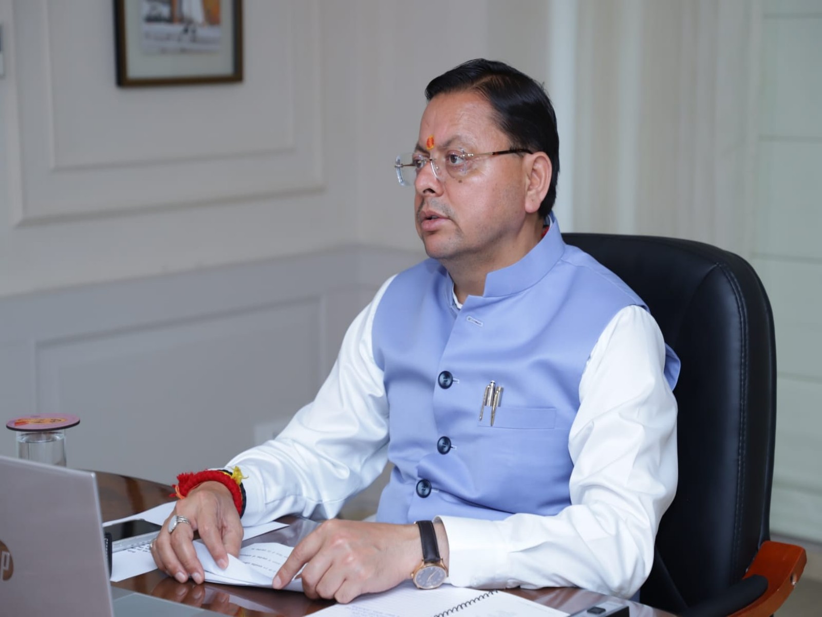 Uttarakhand Chief Minister Pushkar Singh Dhami (Photo/ANI)