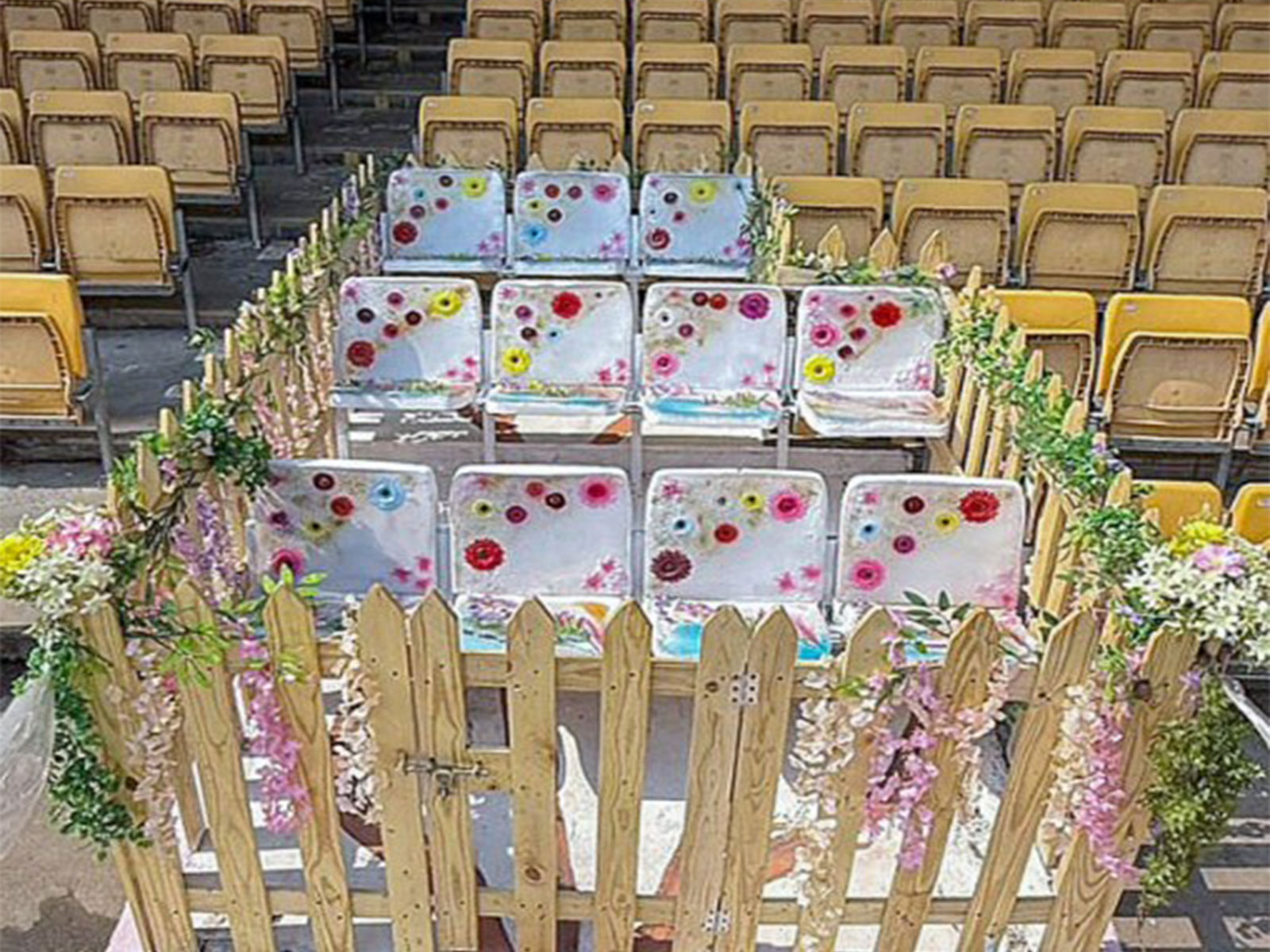 RCB keep 11 M Chinnaswamy seats empty  in tribute to the 2025 stampede victims (Photo/ANI)