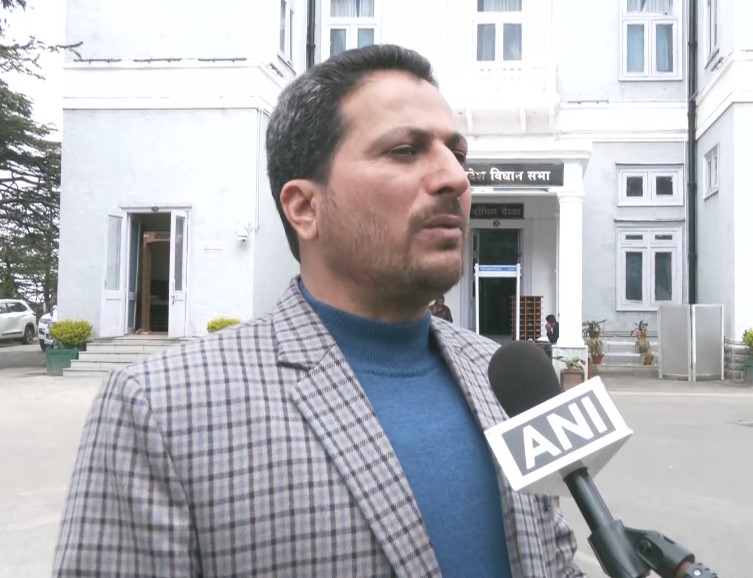 BJP MLA Rakesh Jamwal (File Photo/ANI)