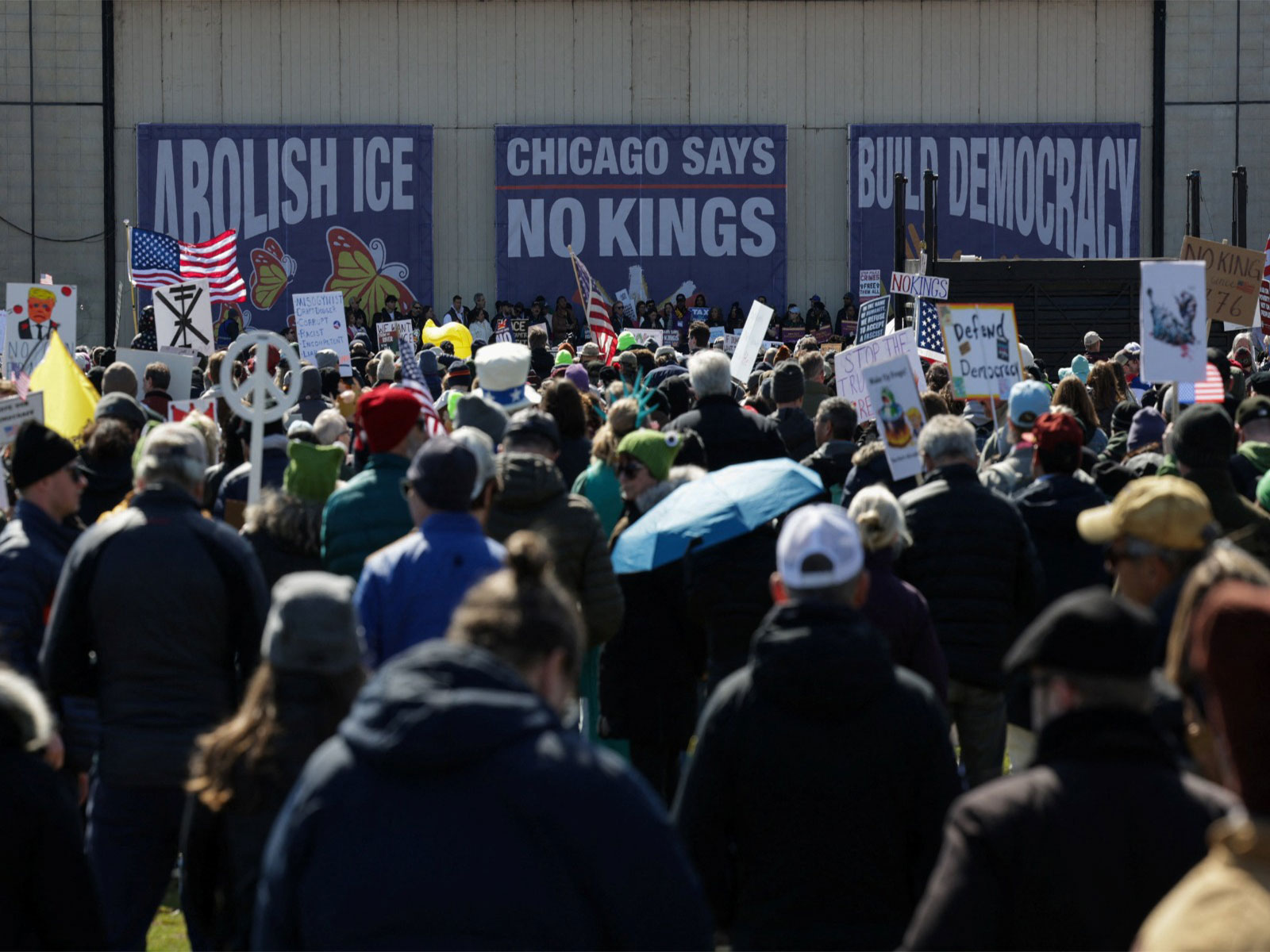 Massive 'No Kings' protests erupt nationwide in US over Trump policies, Iran war, economic woes (Photo/Reuters)