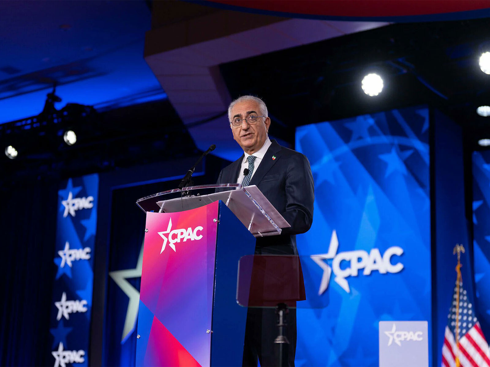 Exiled Iranian Crown Prince Reza Pahlavi (Photo/X@PahlaviReza)