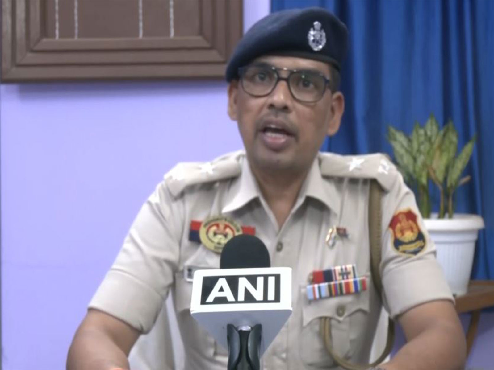 Amtali PS OC Paritosh Das (Photo/ANI)