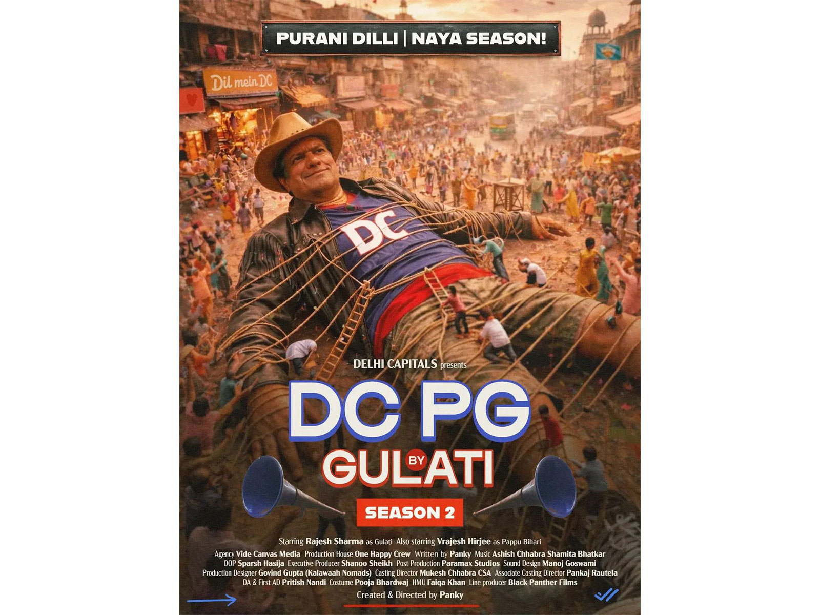Delhi Capitals bring back mini series 'DC PG by Gulati'. (Photo/DC)