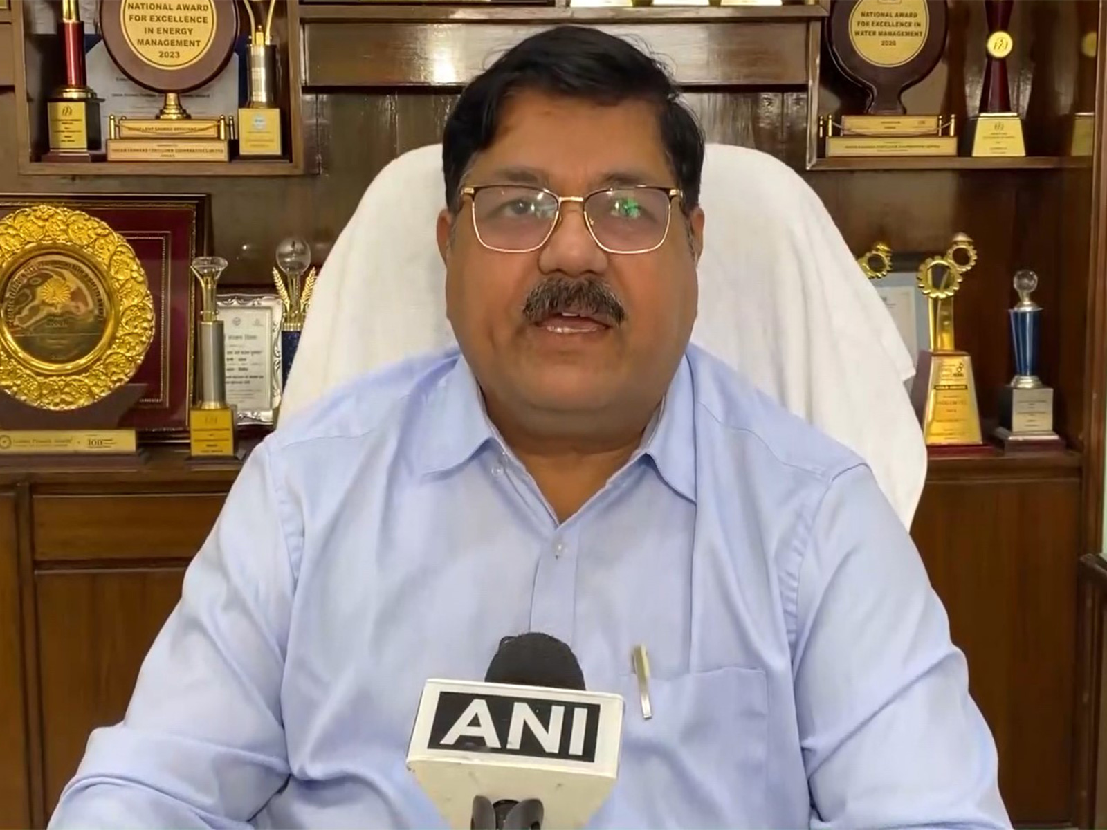 Satyajit Pradhan, Senior General Manager at Indian Farmers Fertiliser Cooperative Limited (IFFCO) (Photo/ANI)