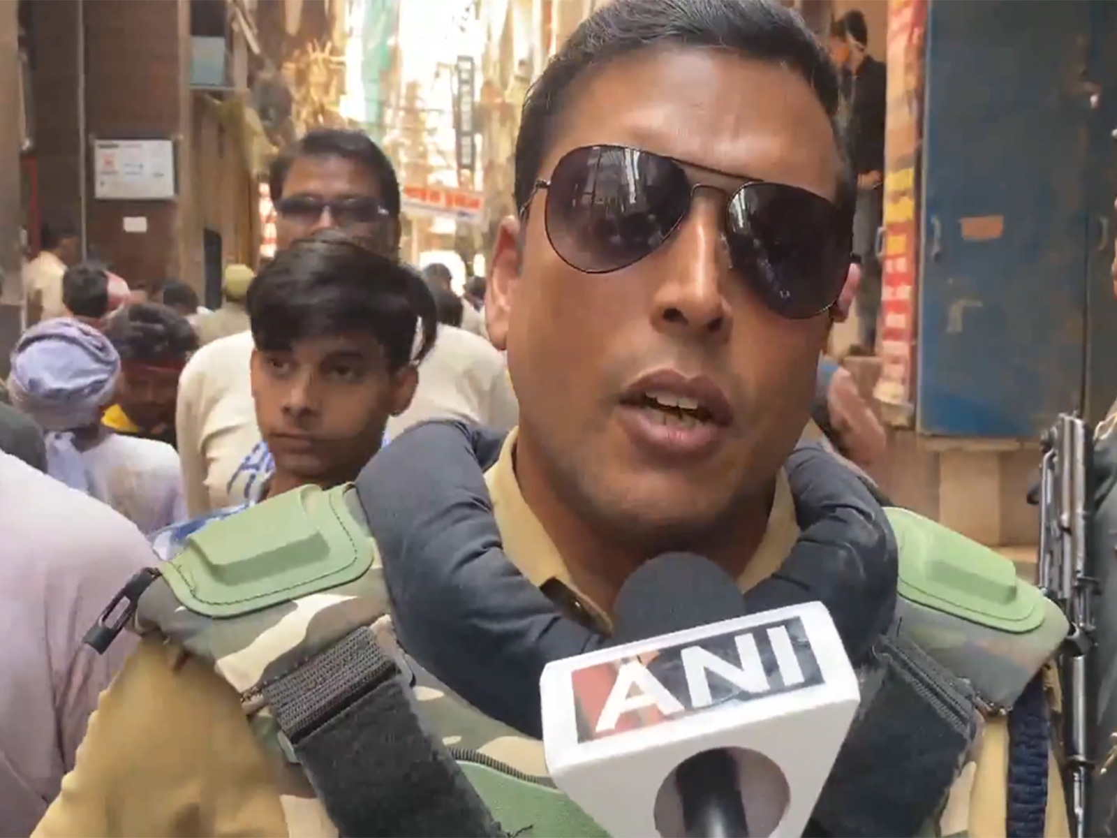 ACP Dashashwamedh, Varanasi Atul Anjan Tripathi (Photo/ANI)