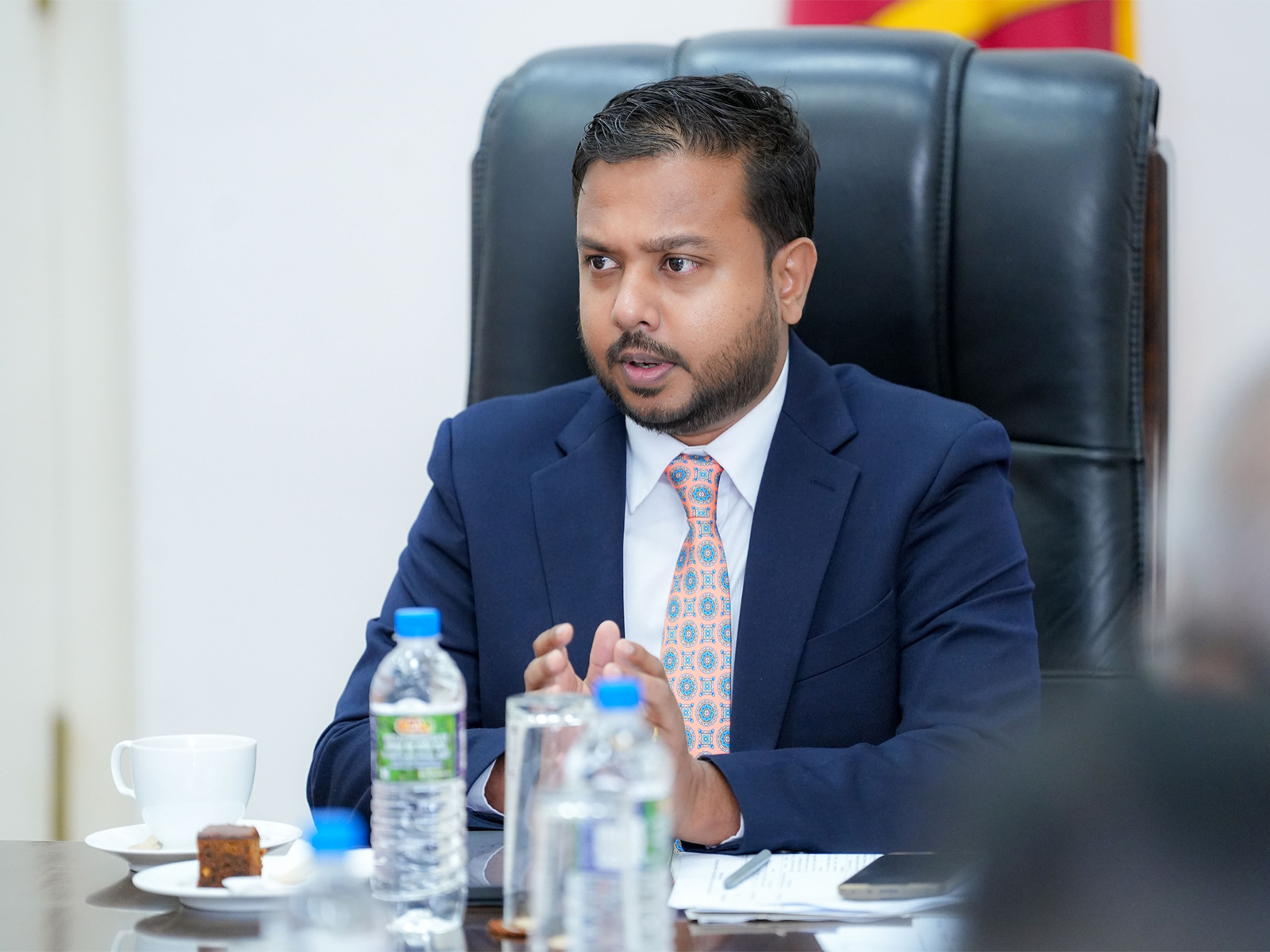  Sri Lanka's Deputy Foreign Minister Arun Hemachandra (Photo/Arun Hemachandra)