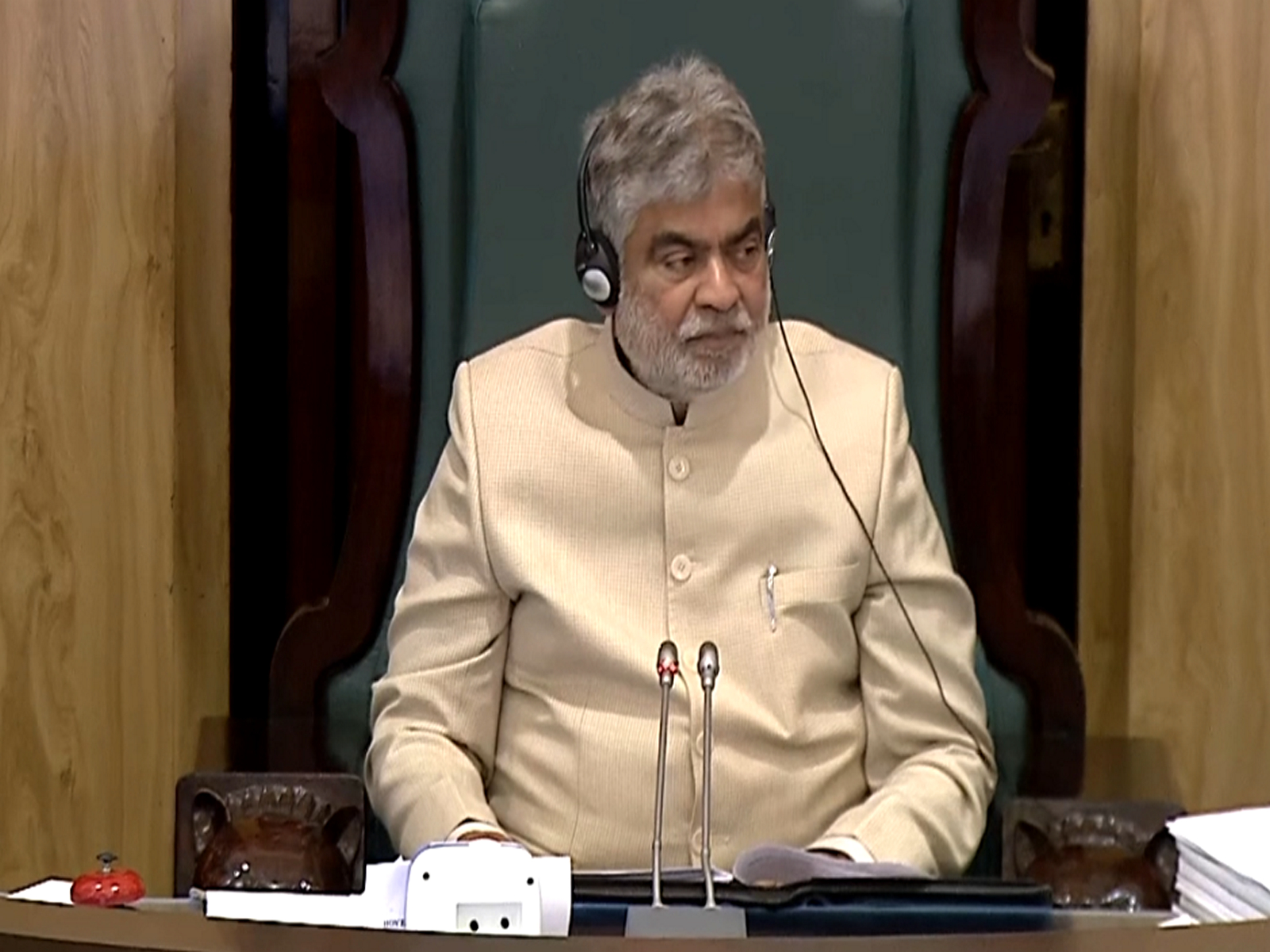 Speaker of Telangana Legislative Assembly, Gaddam Prasad Kumar (Photo/ANI)