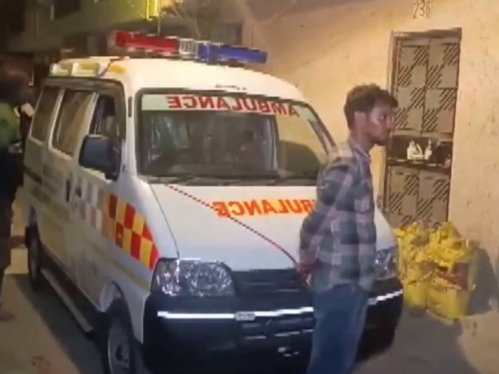 Ambulance at the scene (Photo/ANI)