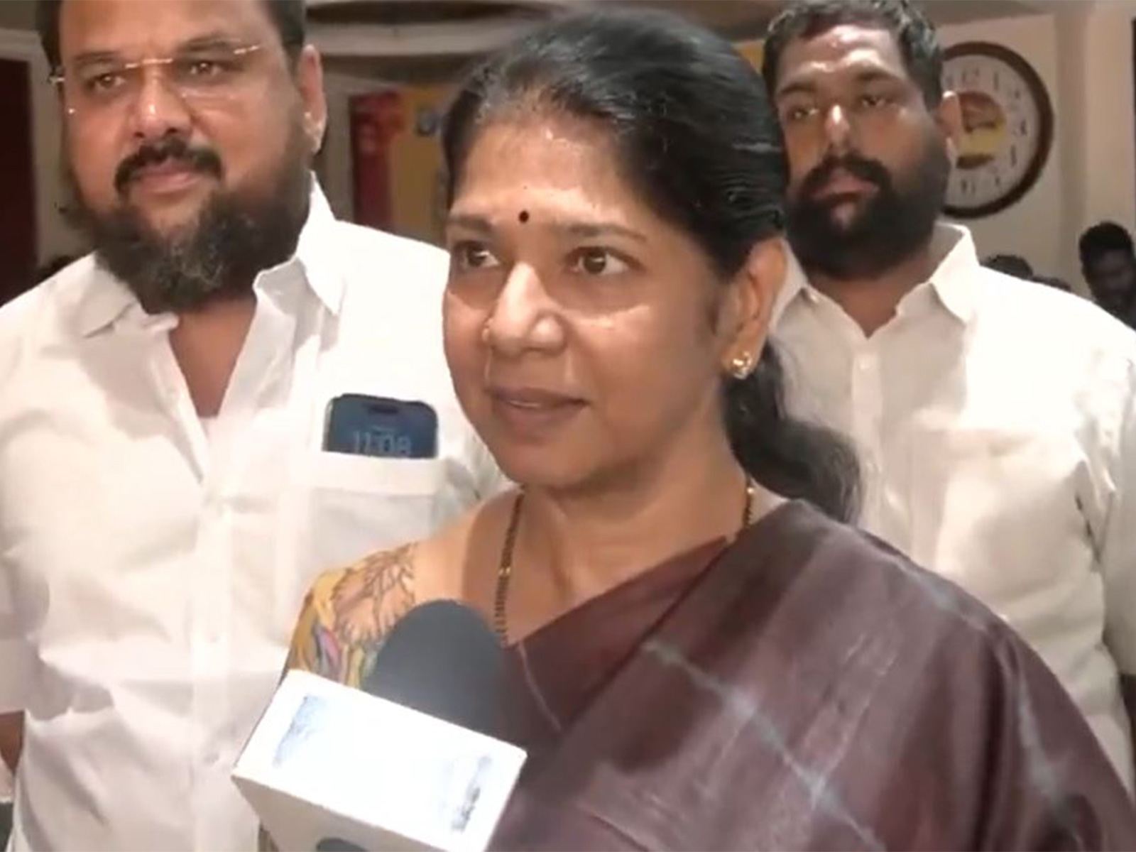 DMK MP Kanimozhi (Photo/ANI)