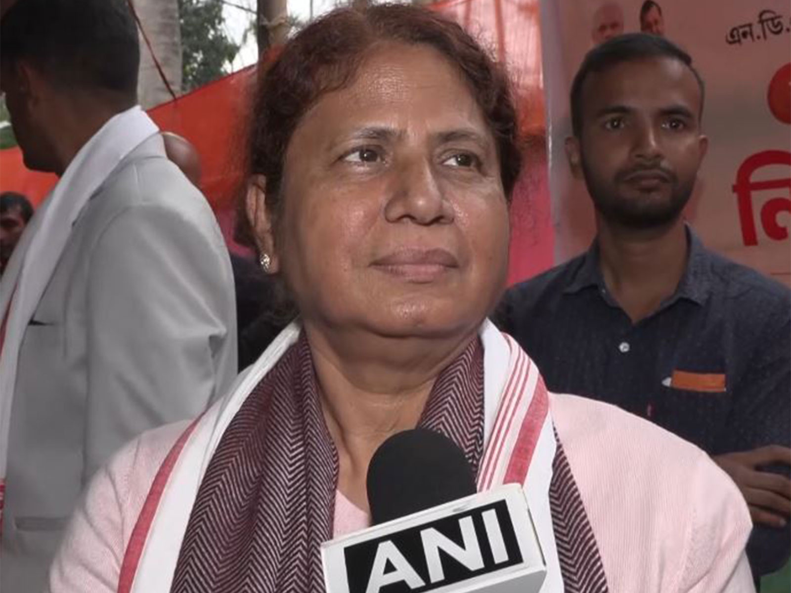 Ajanta Neog, Assam Finance Minister and BJP candidate from Golaghat constituency (Photo/ANI)