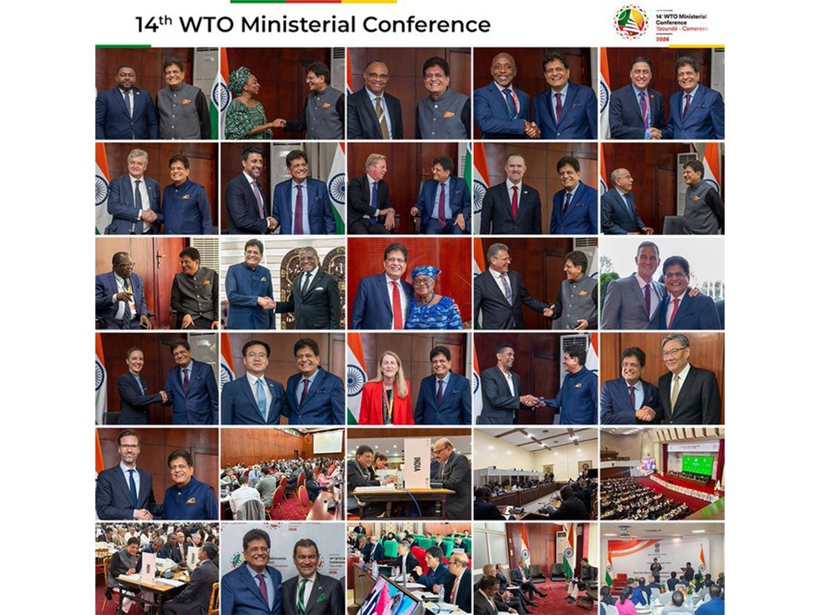 Union Commerce and Industry Minister Piyush Goyal at WTO's 14th Ministerial Conference (Photo/X@PiyushGoyal)