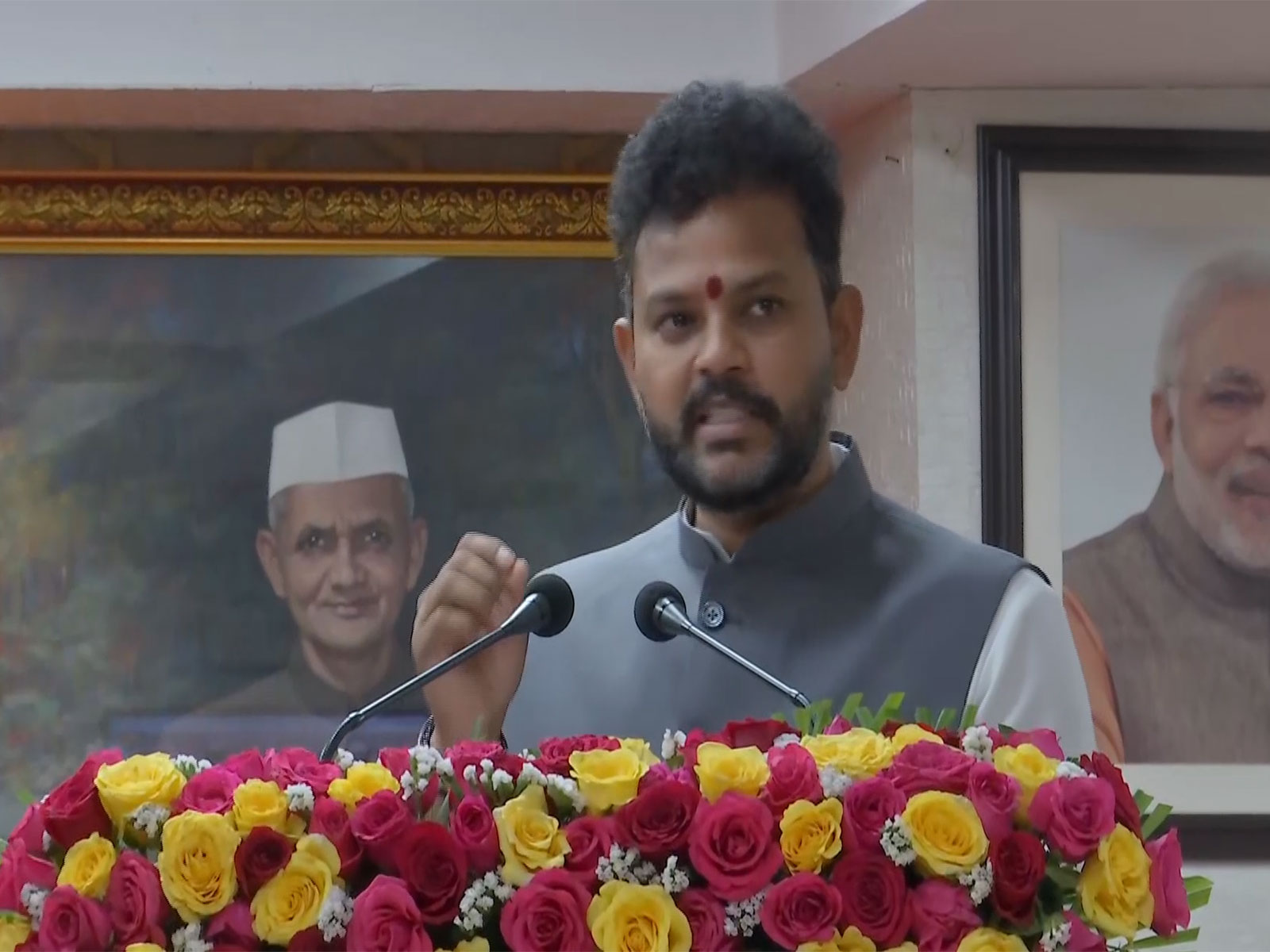 Ram Mohan Naidu, Union Minister of Civil Aviation (Photo/ANI)