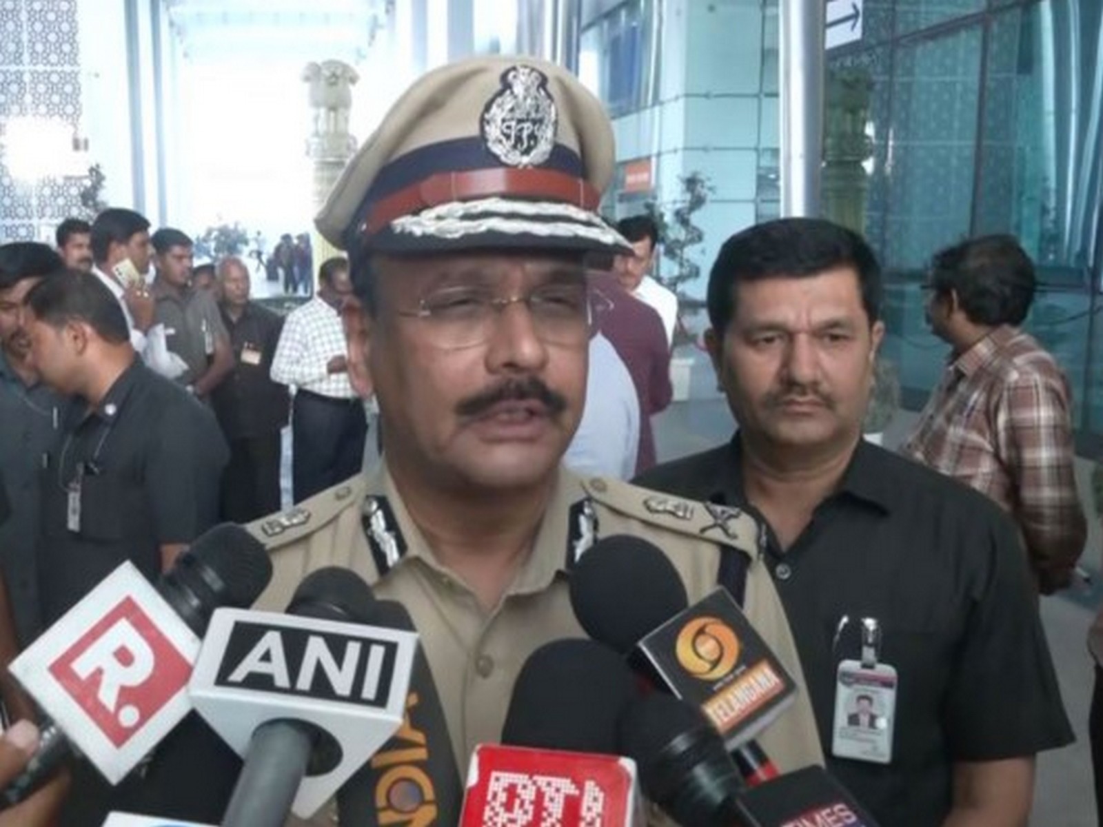 Telangana Director General of Police B Shivadhar Reddy (File Photo/ANI)