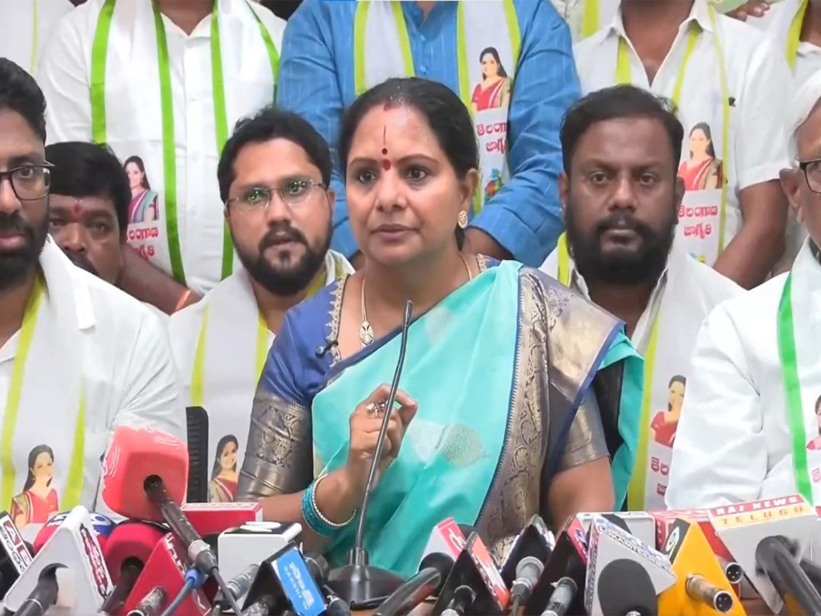 Telangana Jagruthi President K Kavitha (Photo/@RaoKavitha/X)