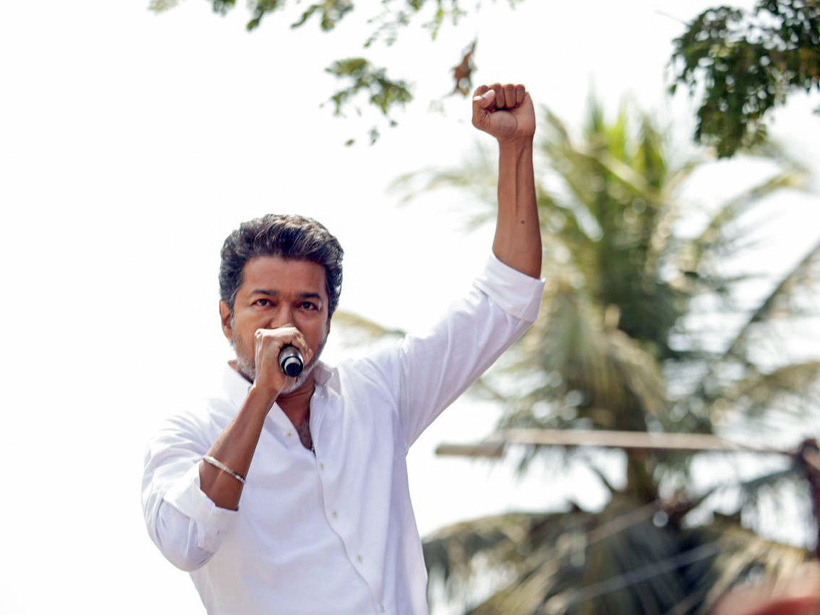 TVK chief Vijay (Photo/@TVKPartyHQ/X) 