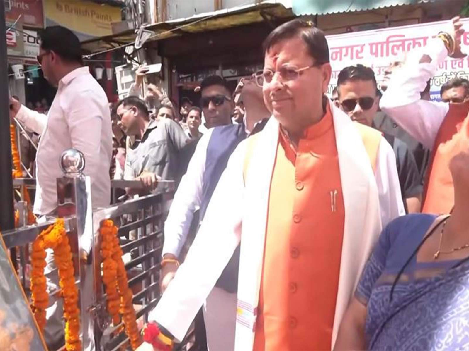  Uttarakhand Chief Minister Pushkar Singh Dhami (Photo/ANI)