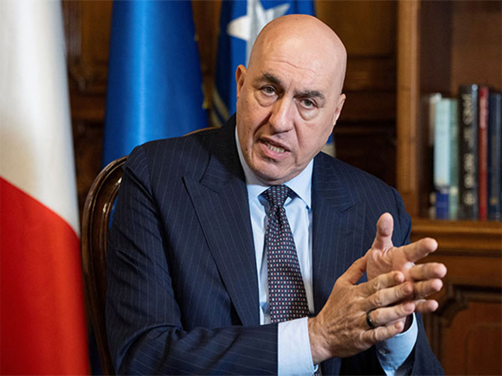 Italian Defense Minister Guido Crosetto (Photo/Reuters)