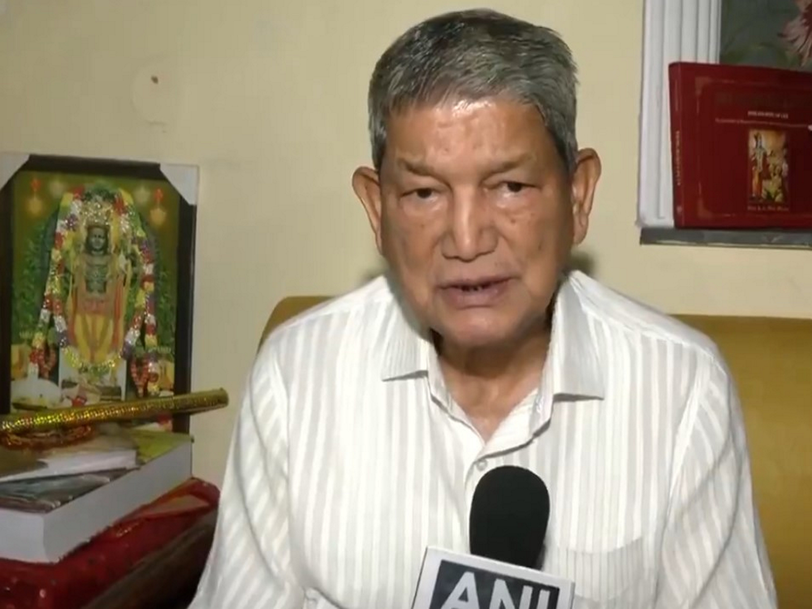 Former Uttarakhand Chief Minister and senior Congress leader Harish Rawat (Photo/ANI)