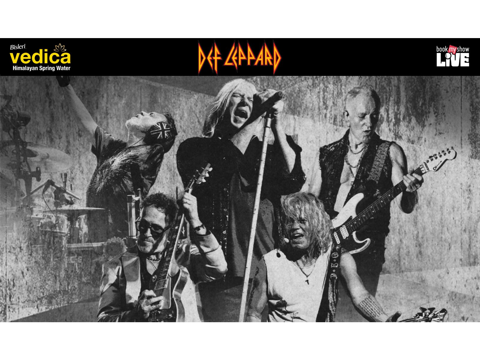 Vedica Brings Premium Hydration to Def Leppard's India Tour Across Three Cities