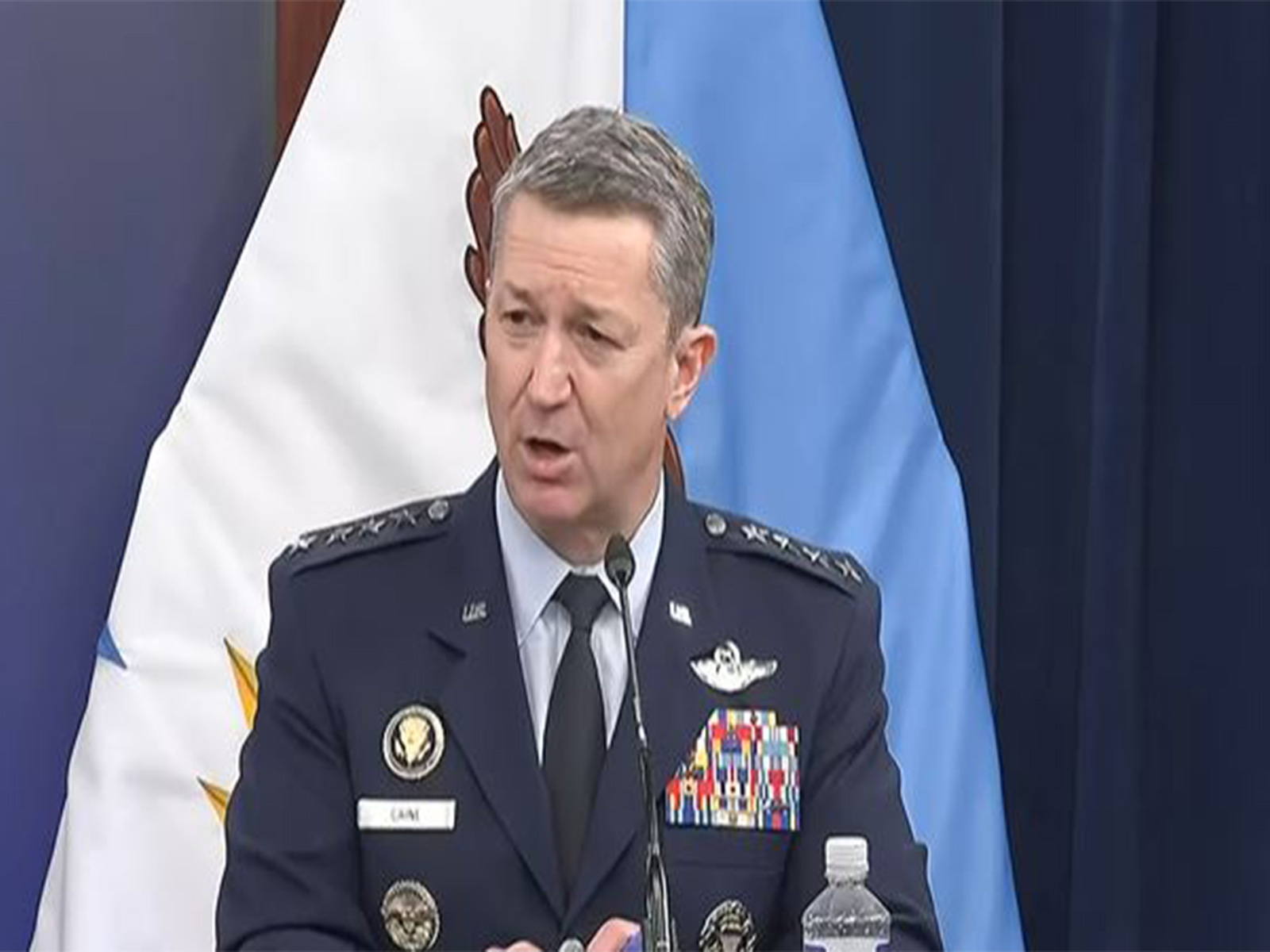 Chairman of the Joint Chiefs of Staff, General Dan Caine. (Photo/YoutubeDepartment of War)